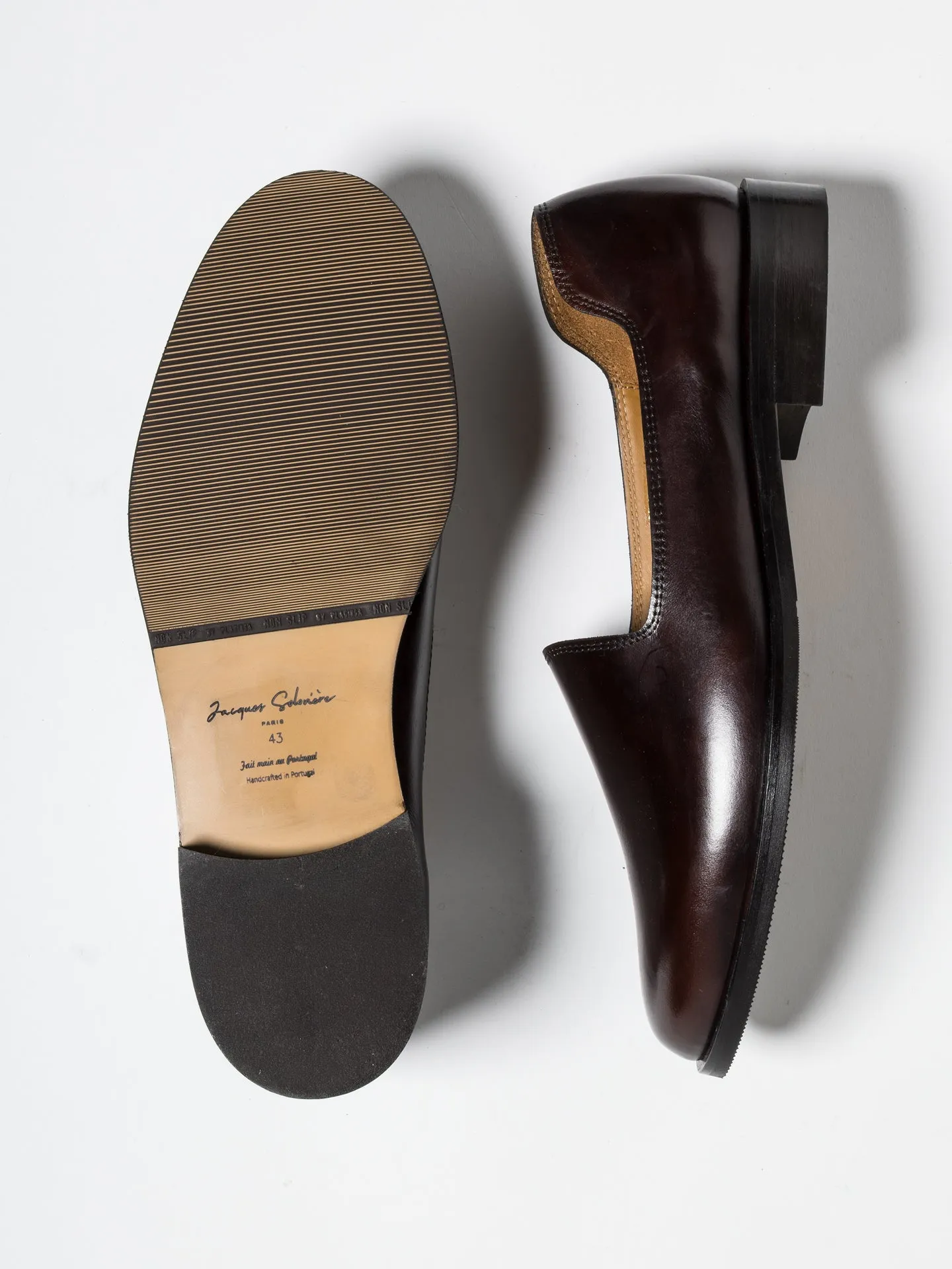 SLIM DARK BROWN LEATHER sold by Jacques Soloviere product image thumbnail 4