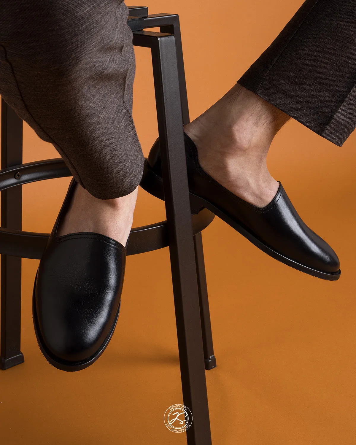 SLIM BLACK LEATHER sold by Jacques Soloviere product image thumbnail 5