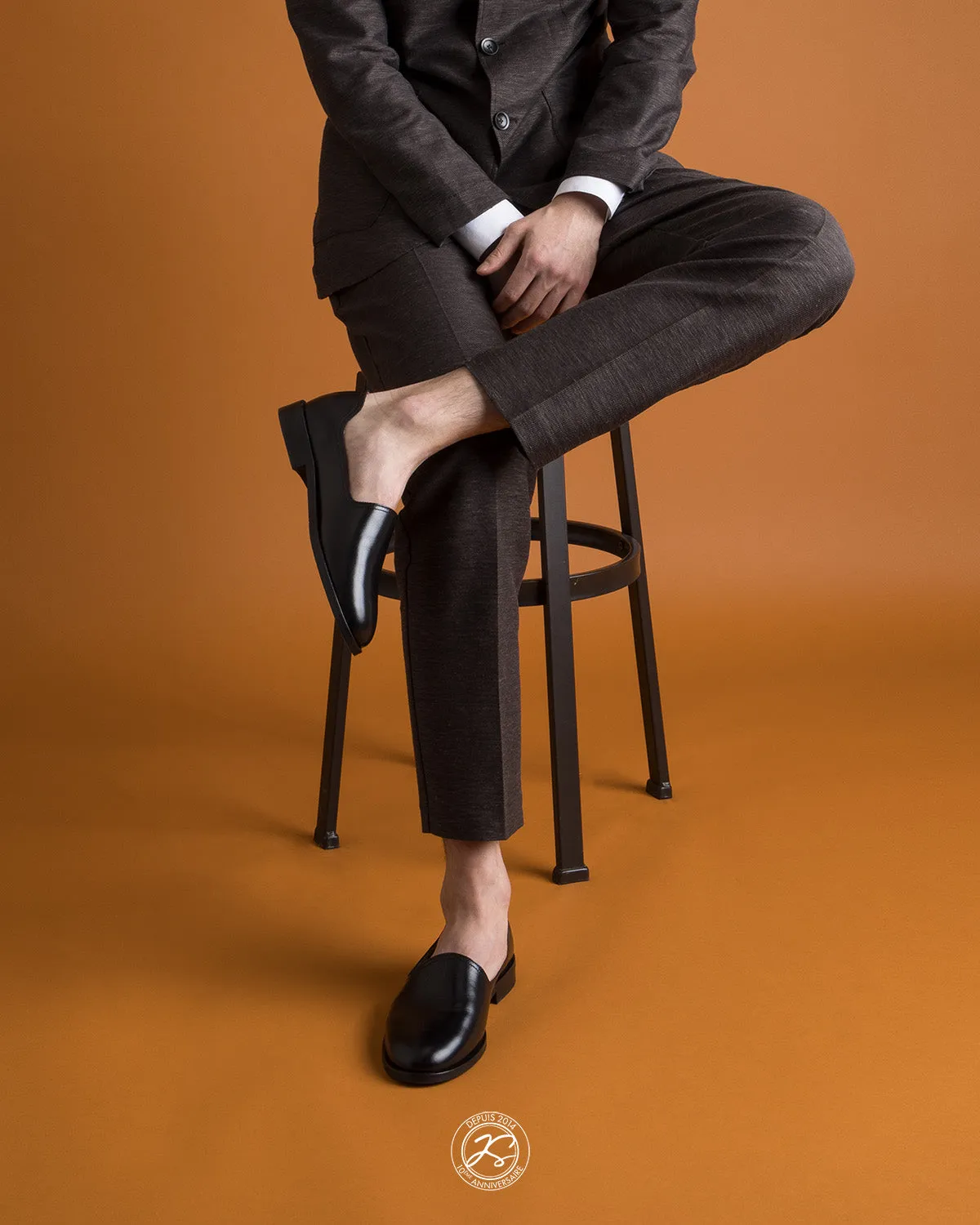 SLIM BLACK LEATHER sold by Jacques Soloviere product image thumbnail 4