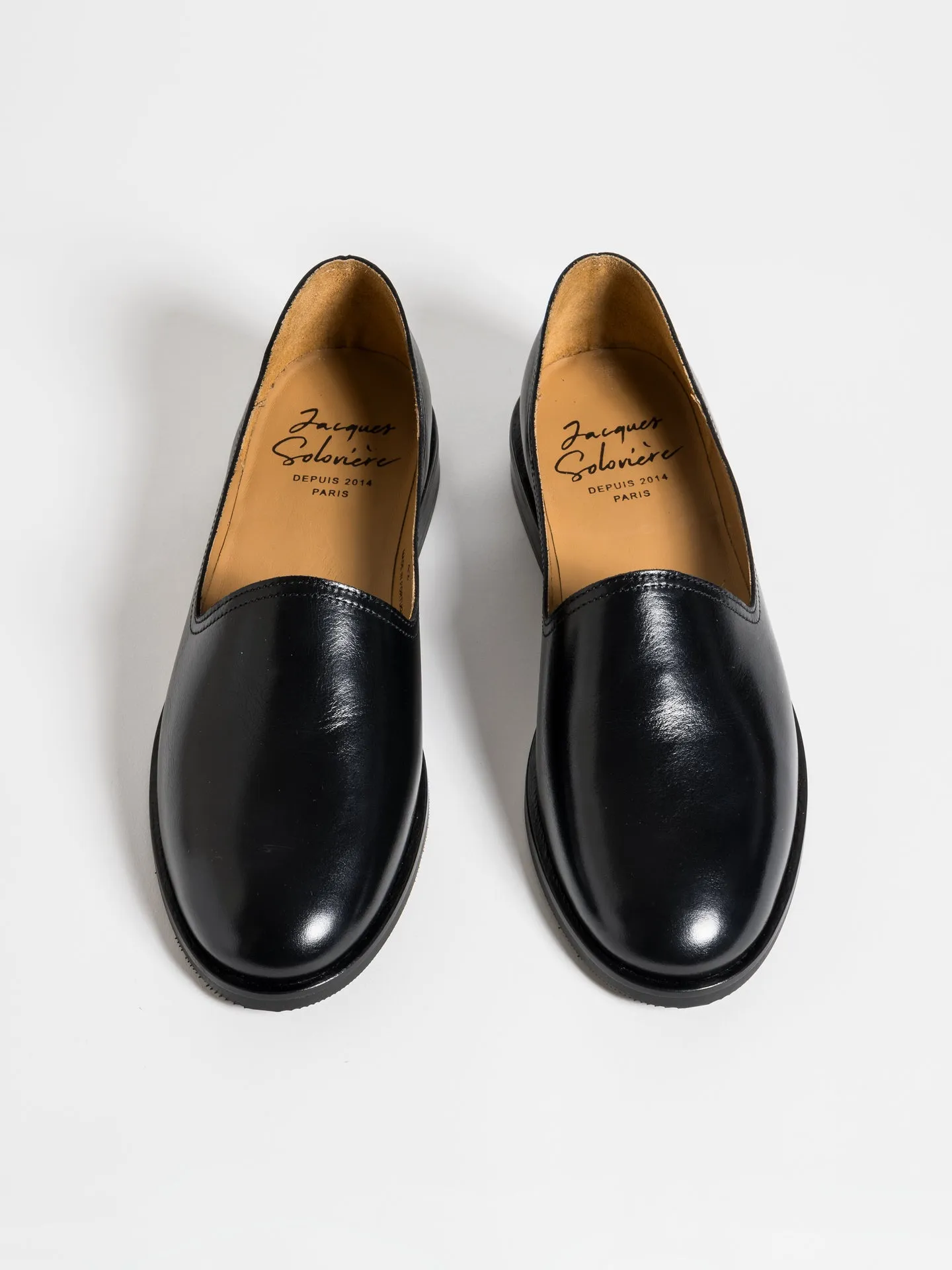 SLIM BLACK LEATHER sold by Jacques Soloviere product image thumbnail 3