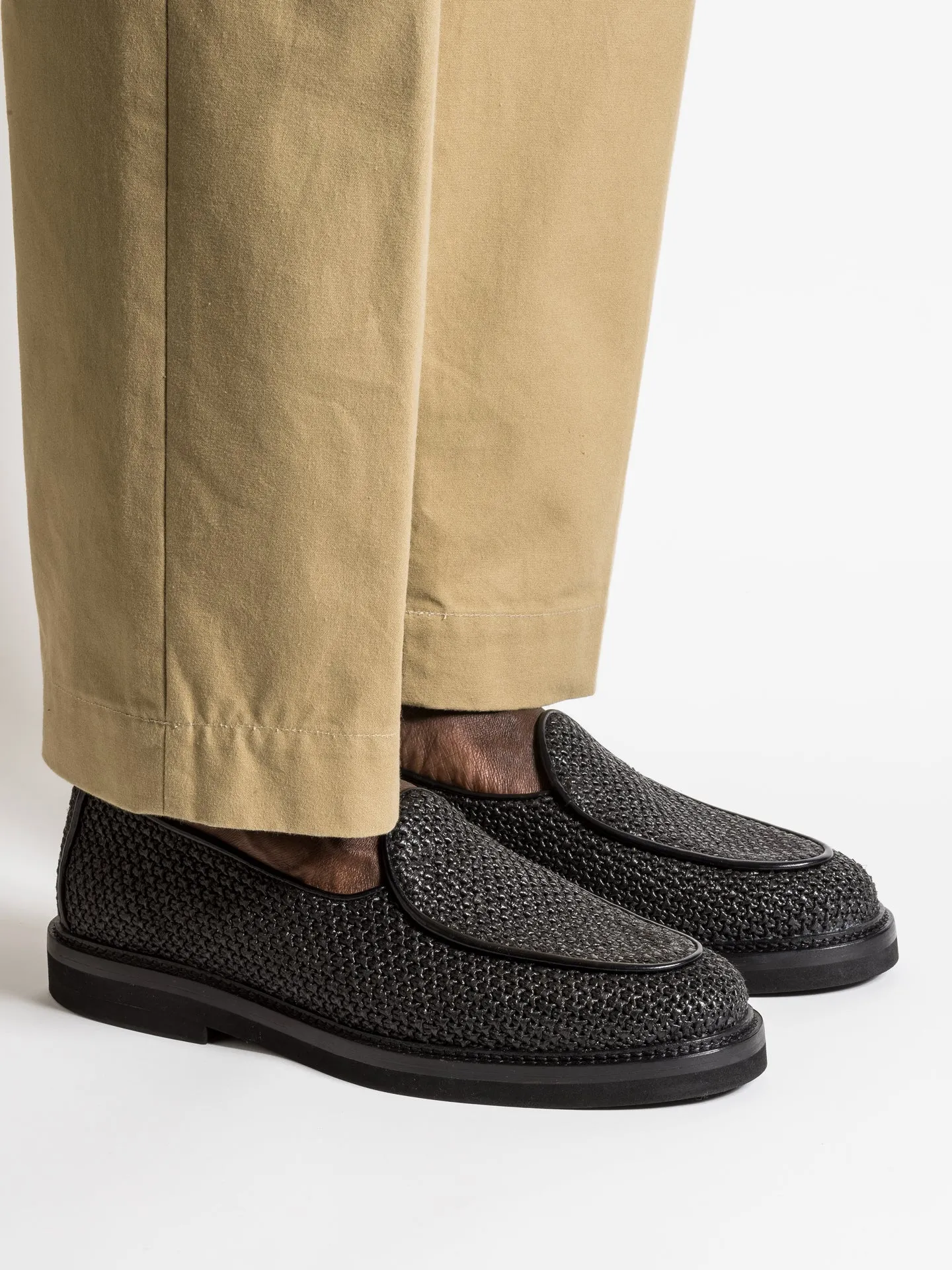 LEX BLACK RAFFIA sold by Jacques Soloviere product image thumbnail 2