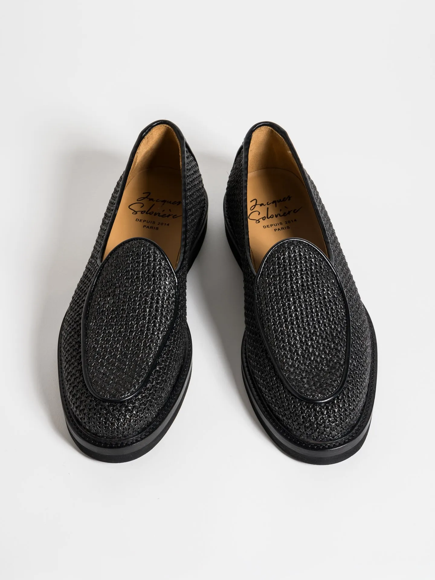 LEX BLACK RAFFIA sold by Jacques Soloviere product image thumbnail 3