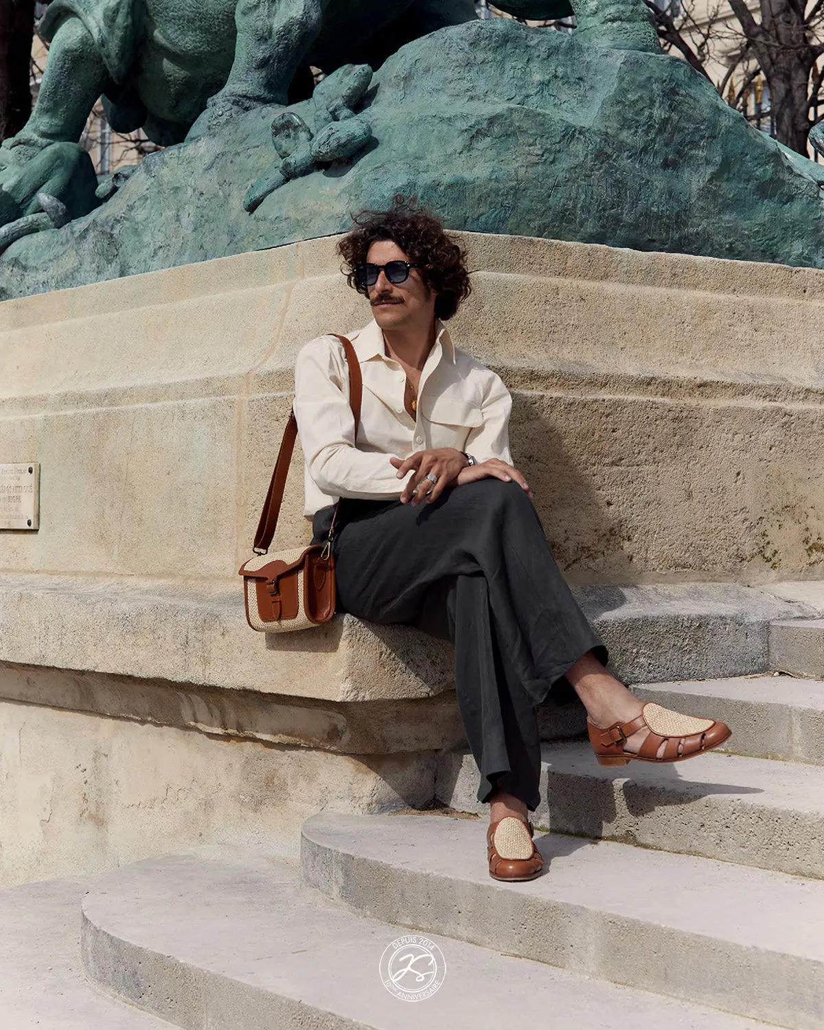 FRANCK NATURAL RAFFIA sold by Jacques Soloviere product image thumbnail 5