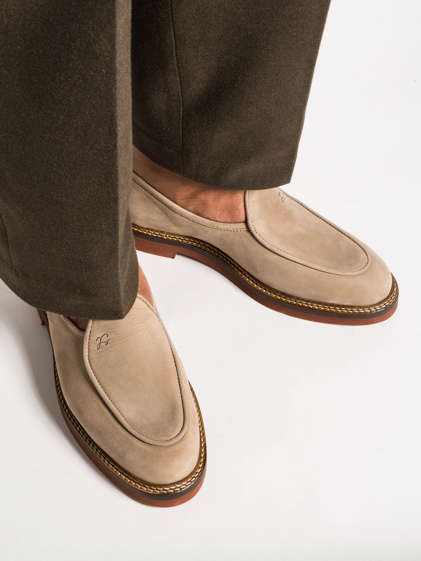 LEX BEIGE NUBUCK sold by Jacques Soloviere product image thumbnail 3
