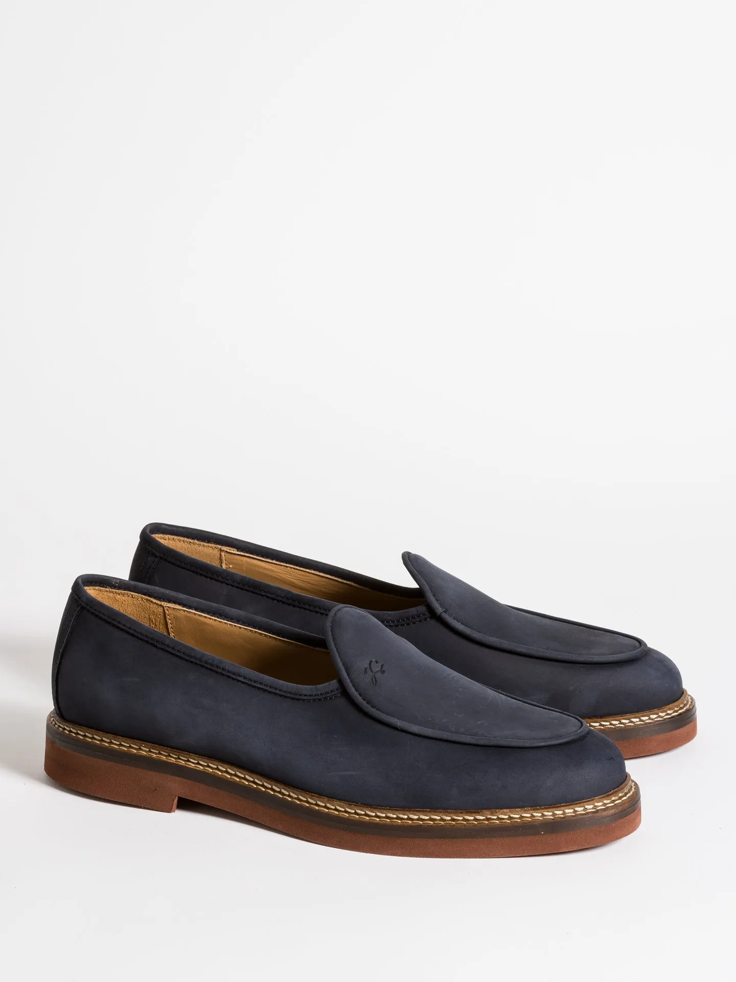 LEX NAVY NUBUCK sold by Jacques Soloviere