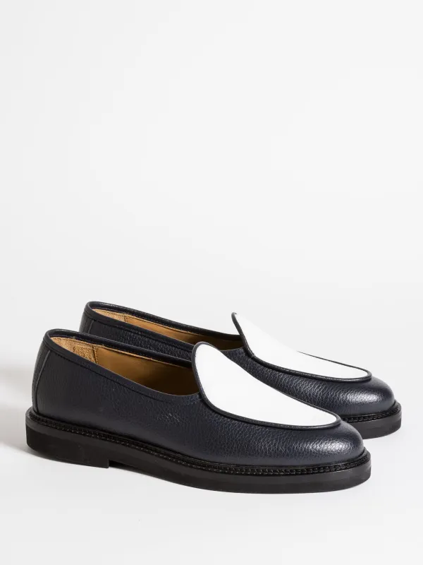 LEX GRAINED NAVY AND WHITE sold by Jacques Soloviere