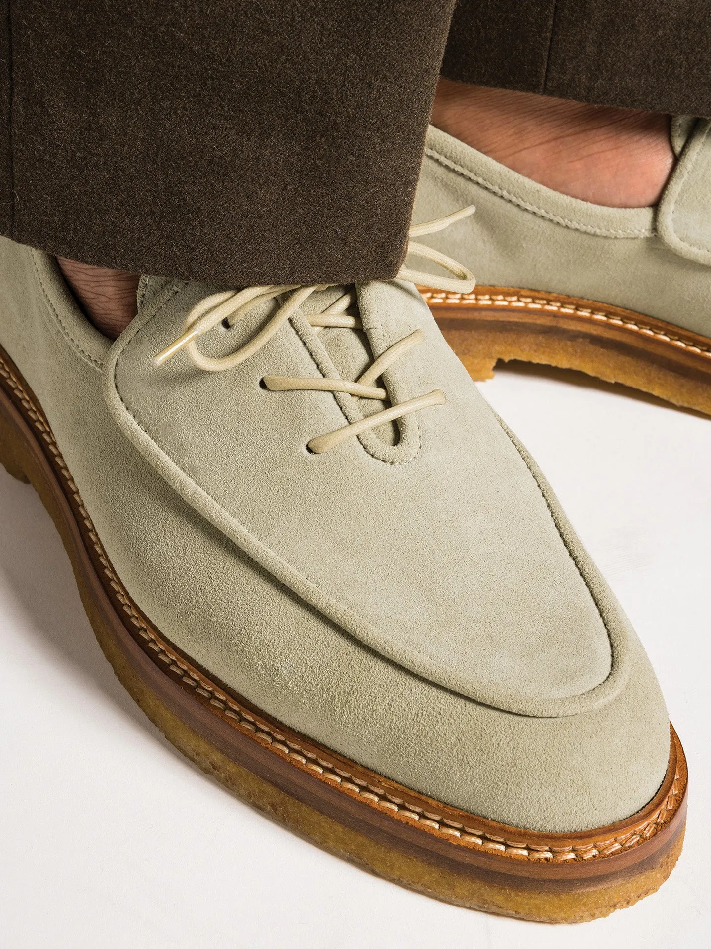 OLIVIER LATTE SUEDE sold by Jacques Soloviere product image thumbnail 4