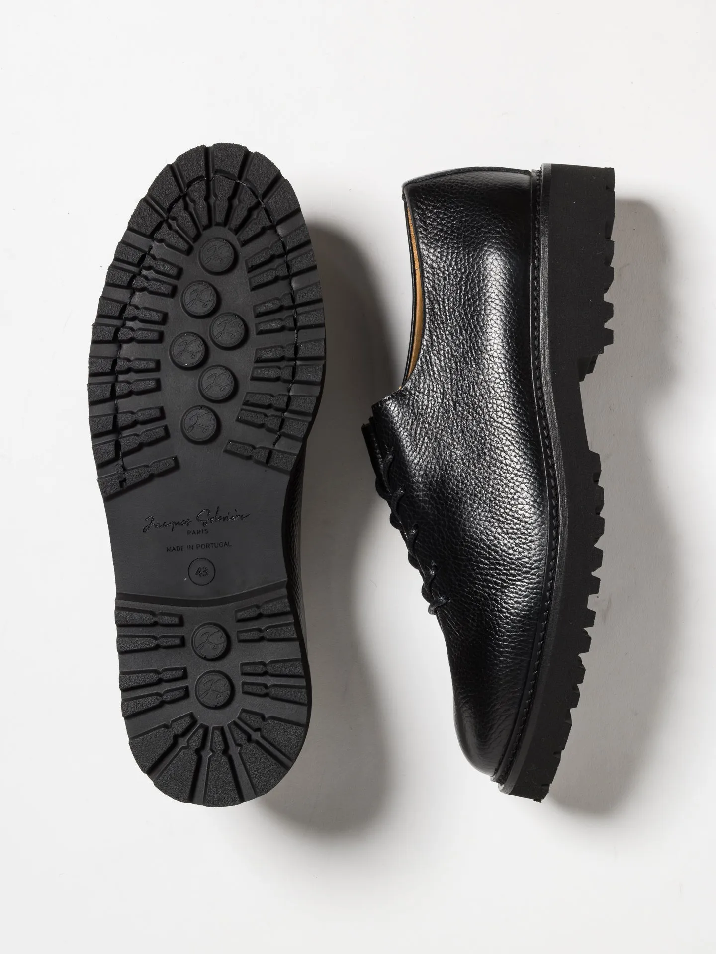 EDOUARD LUG GRAINED BLACK sold by Jacques Soloviere product image thumbnail 4