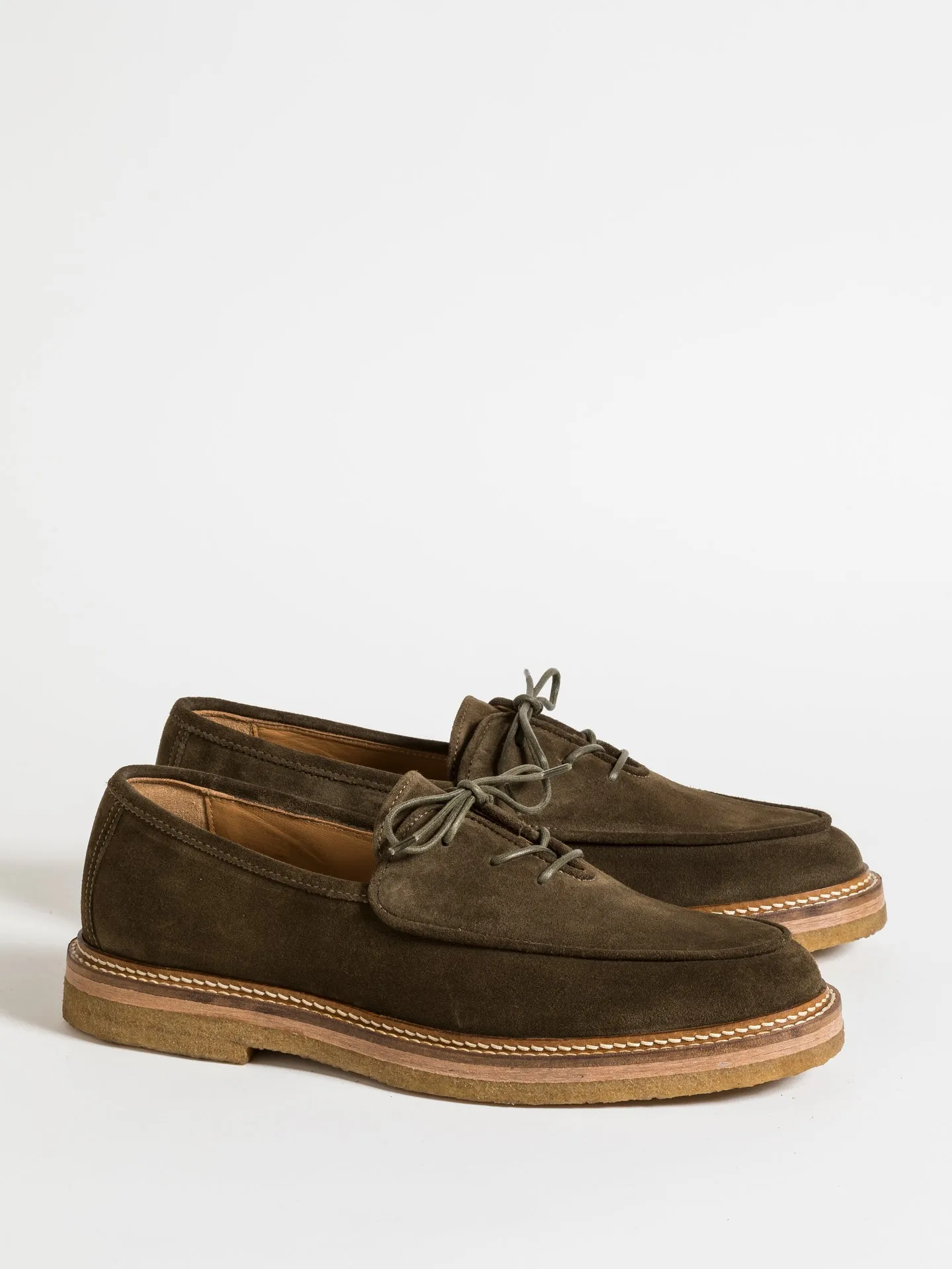 OLIVIER MARRON GLACE SUEDE sold by Jacques Soloviere