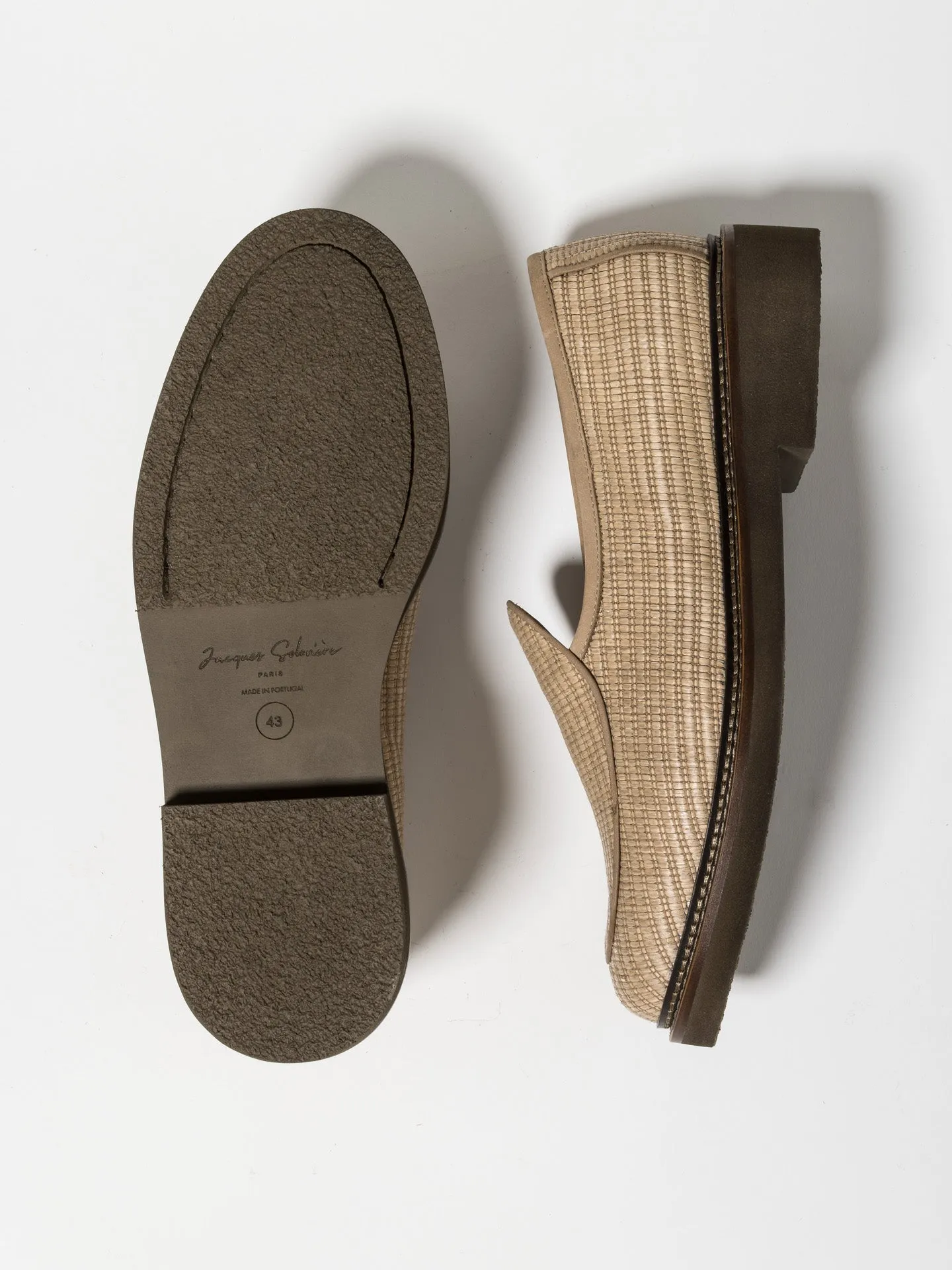 LEX RAFFIA TAUPE sold by Jacques Soloviere product image thumbnail 4