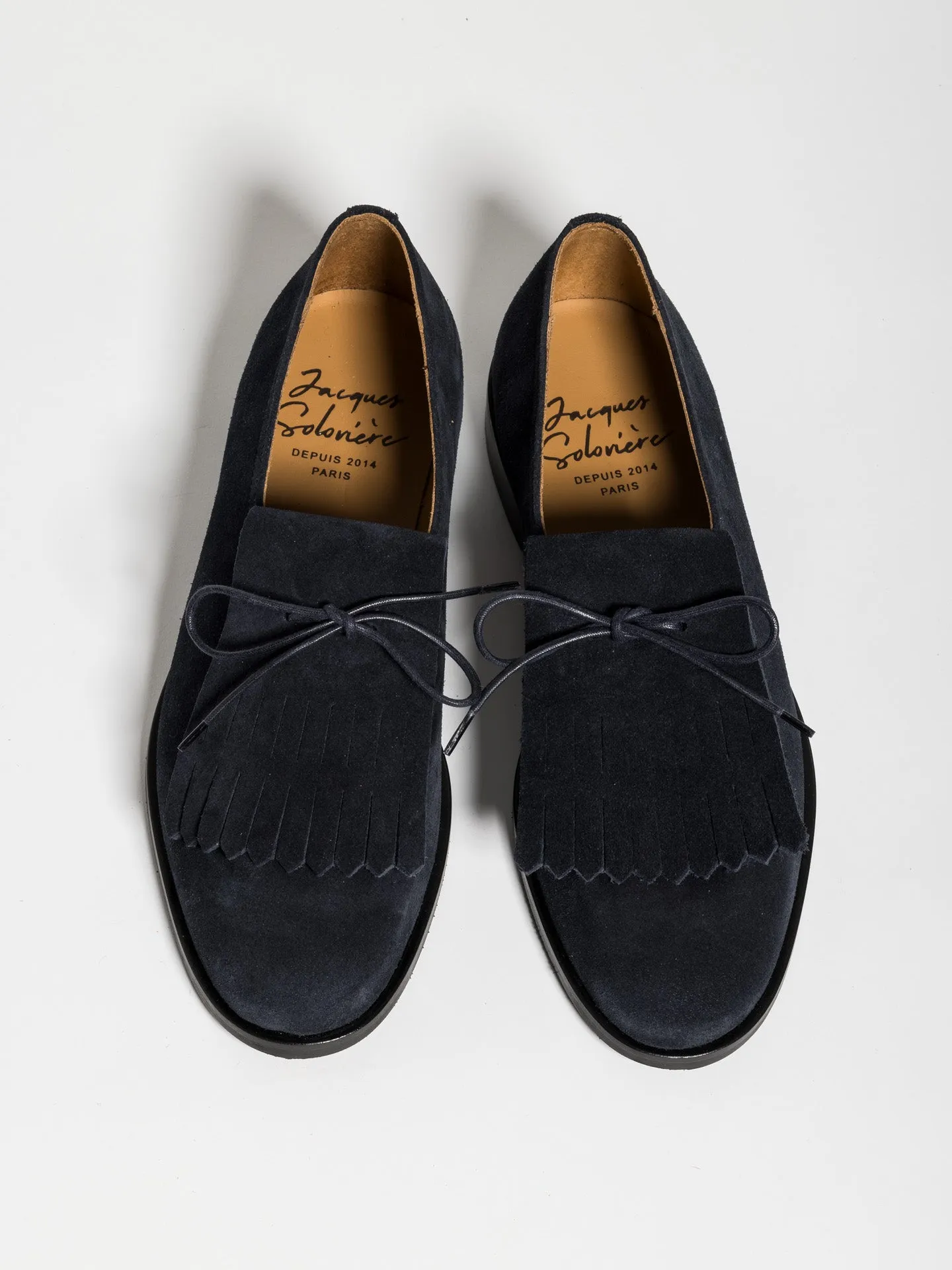 MATT NEW SUEDE BLU sold by Jacques Soloviere product image thumbnail 5