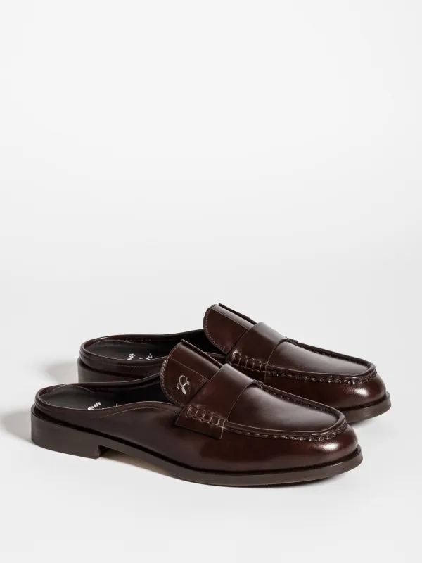 MOLI MULE DARK BROWN made by Jacques Soloviere