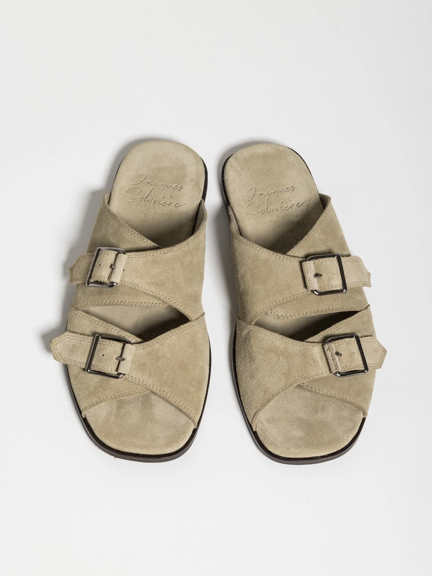 ALLY SANDAL SUEDE PEDRA sold by Jacques Soloviere product image thumbnail 4