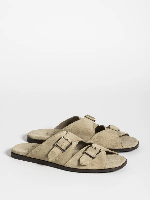ALLY SANDAL SUEDE PEDRA made by Jacques Soloviere
