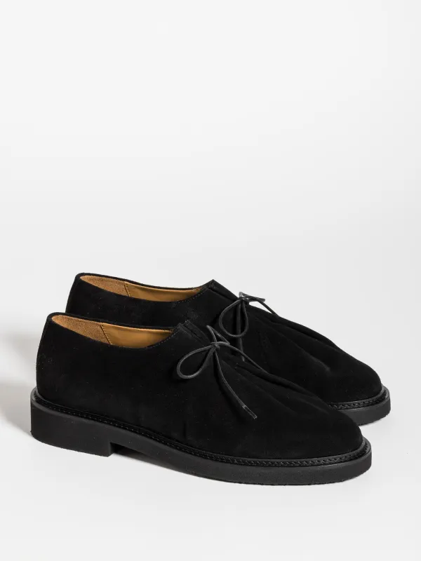 RAYMOND SUEDE BLACK made by Jacques Soloviere