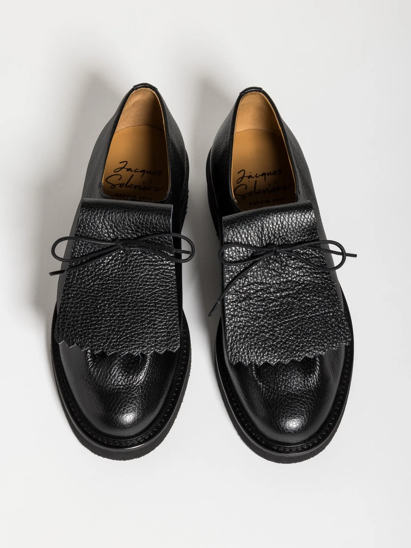 RAYMOND GRAINED BLACK sold by Jacques Soloviere product image thumbnail 3