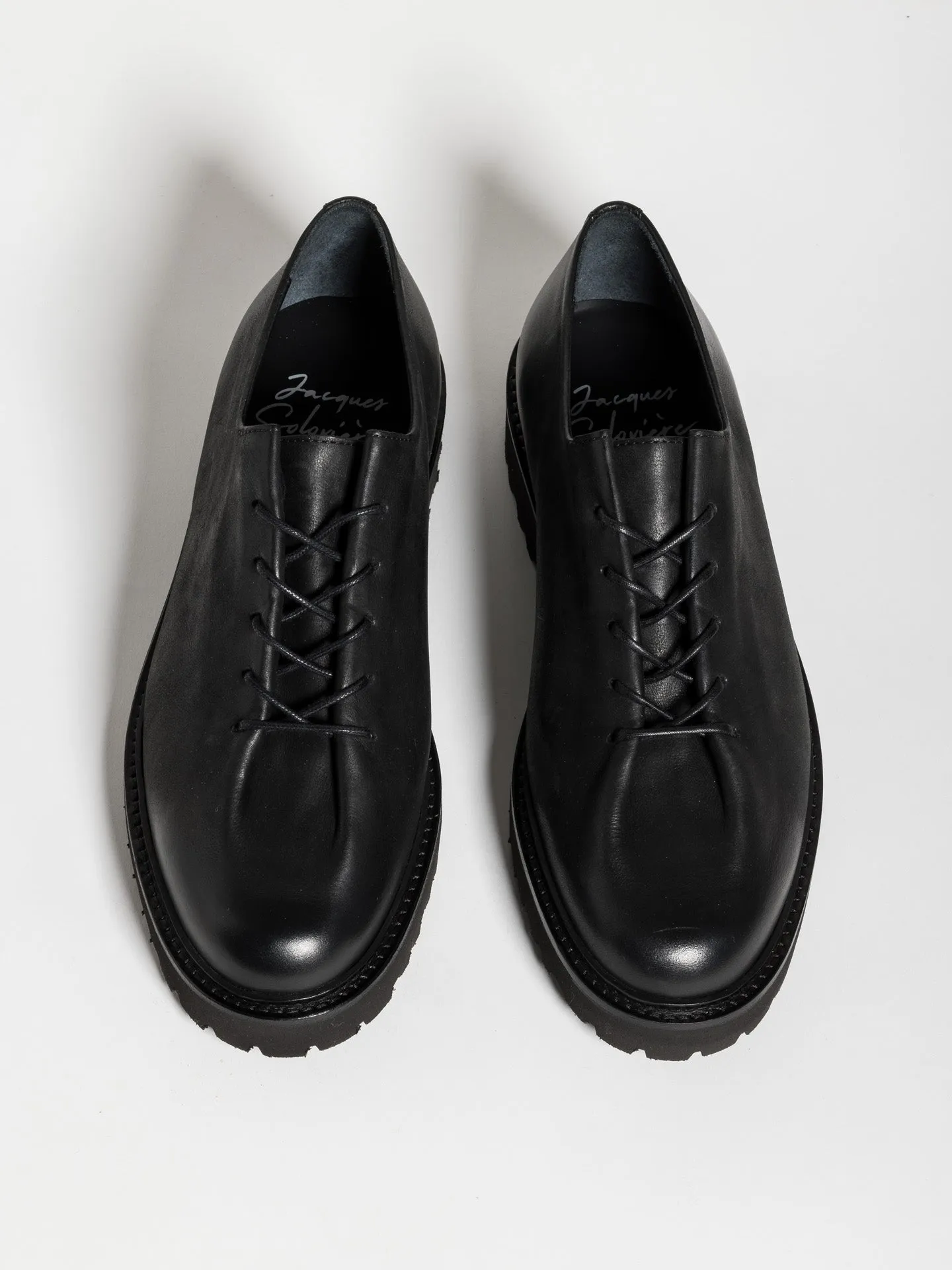 EDOUARD LUG AMARELLO CALF BLACK sold by Jacques Soloviere product image thumbnail 3