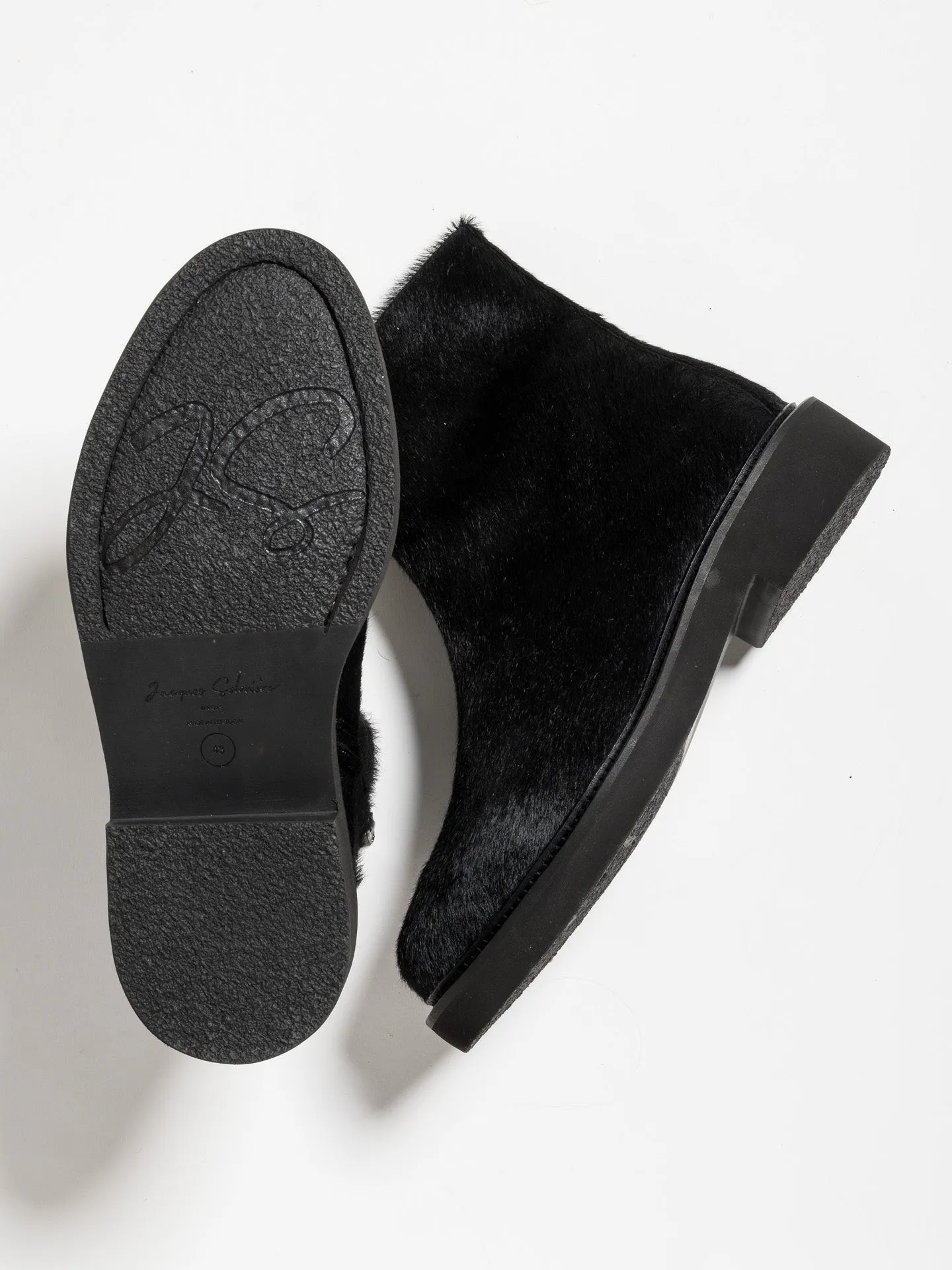 MARCUS HAIRY CALF BLACK sold by Jacques Soloviere product image thumbnail 3