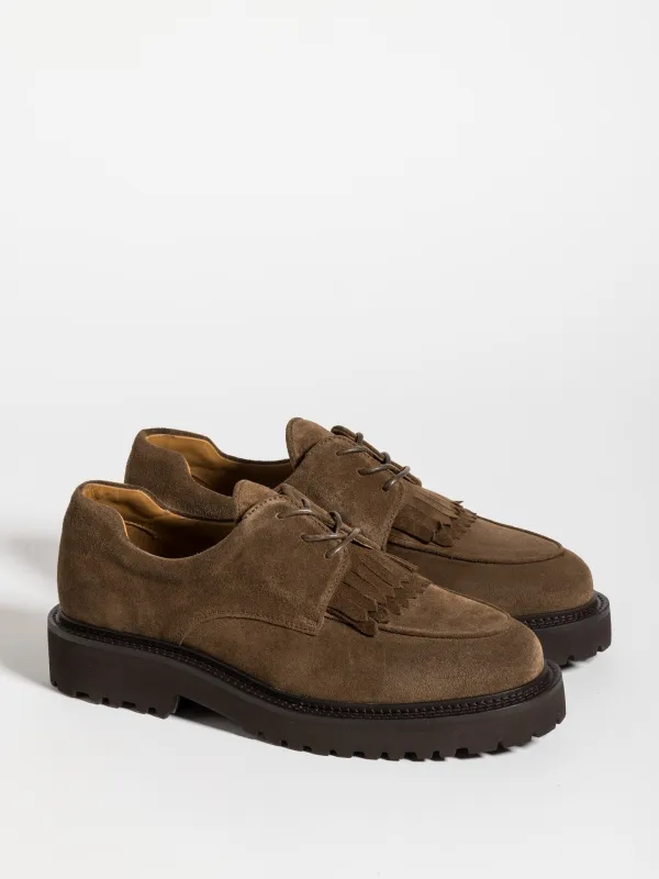 MAX SUEDE BRUN made by Jacques Soloviere
