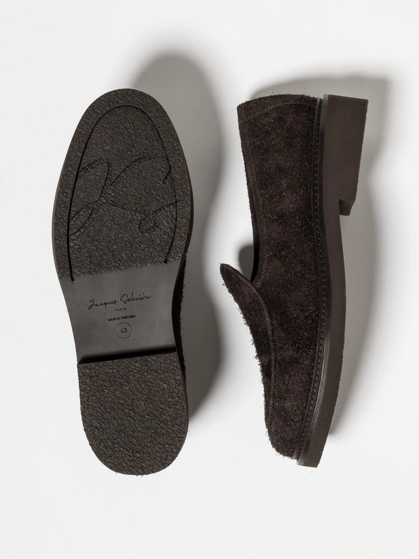 LEX BRUSHED SUEDE DARK BROWN sold by Jacques Soloviere product image thumbnail 3