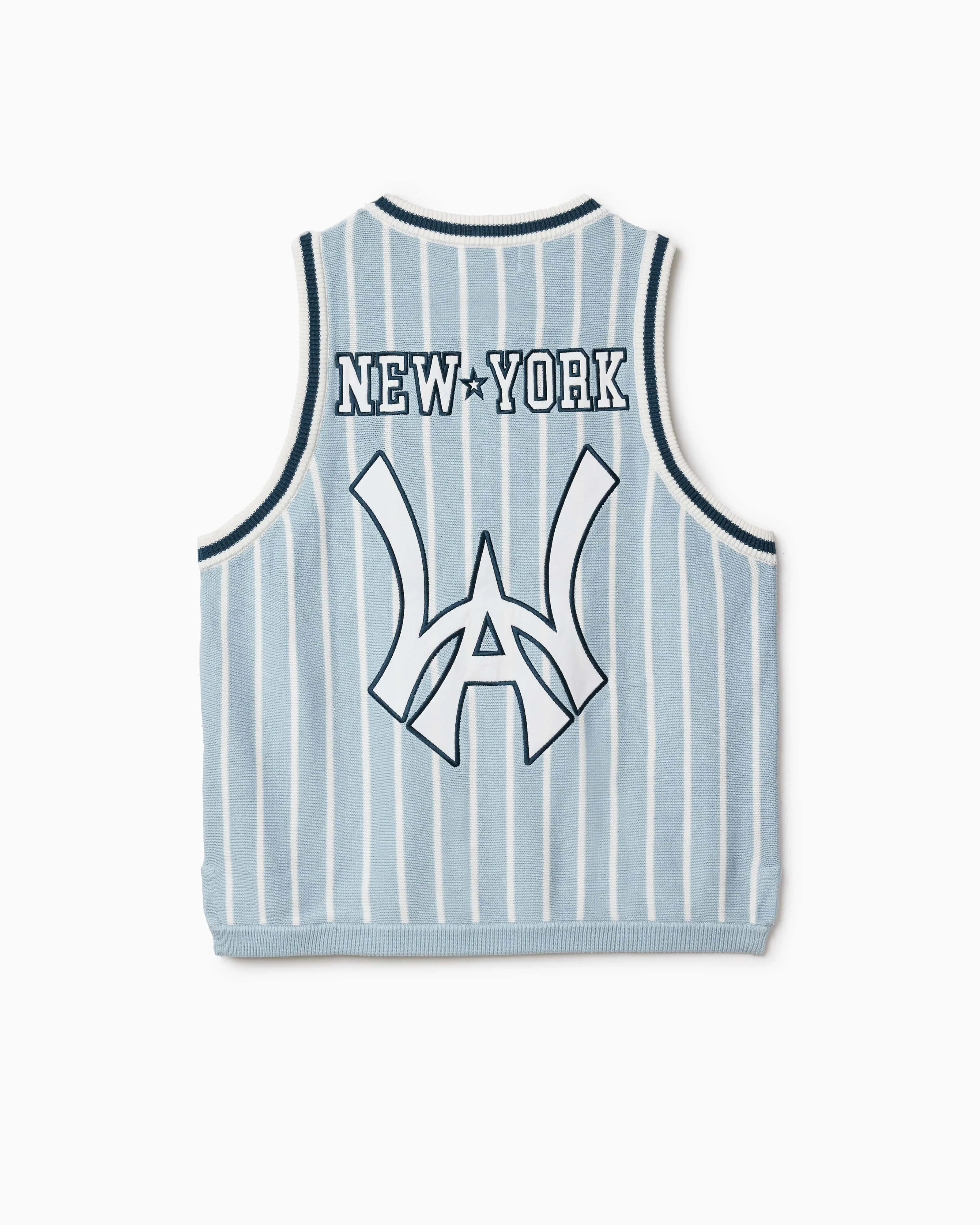 Knit Basketball Jersey- Steel Blue sold by Wisdom of Age product image thumbnail 2