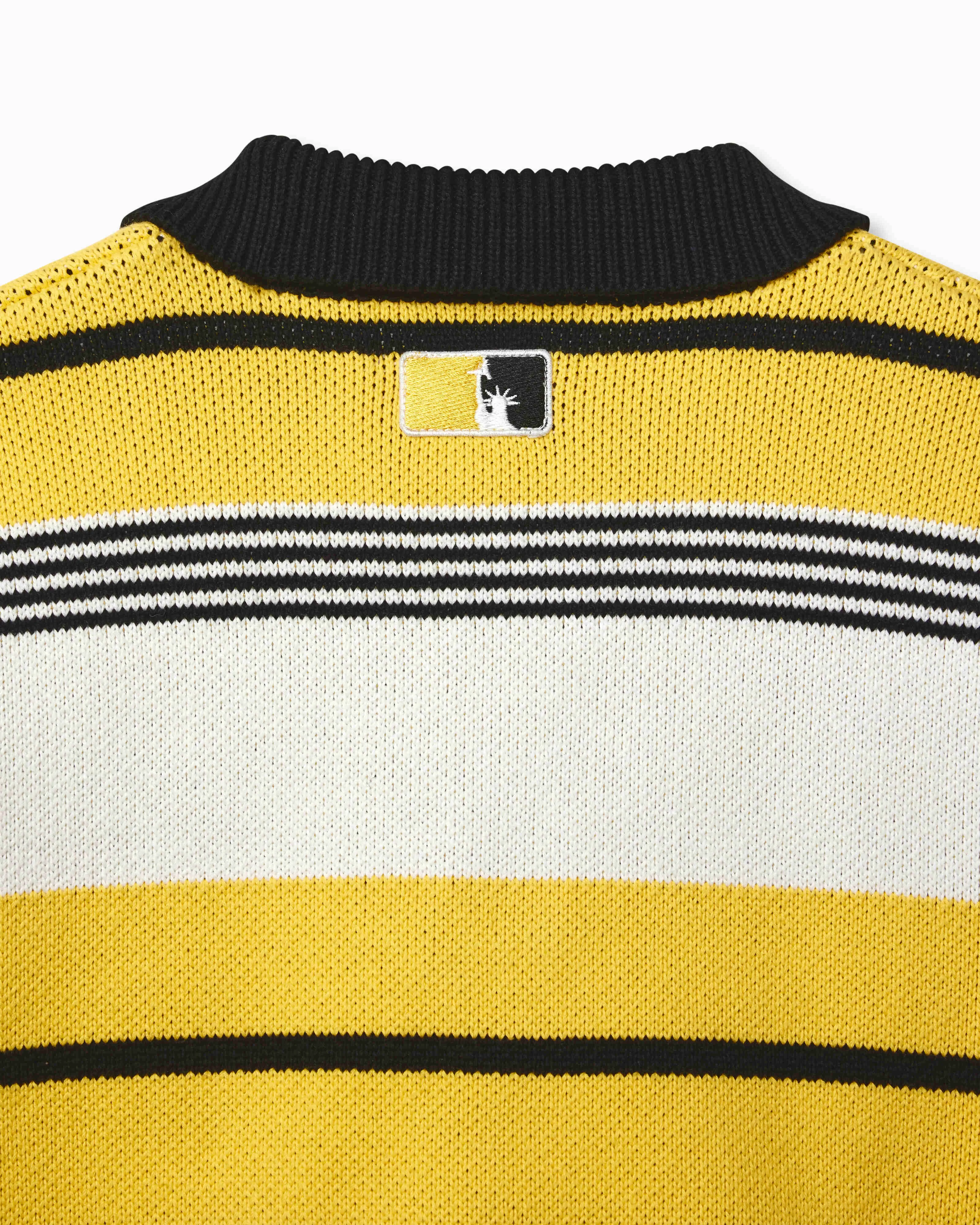 スウェット・トレーナー COVERNAT Authentic Rugby Man to Man Yellow Covernat Unisex Stripes Rugby Sweatshirt Blue | Sweatshirts
