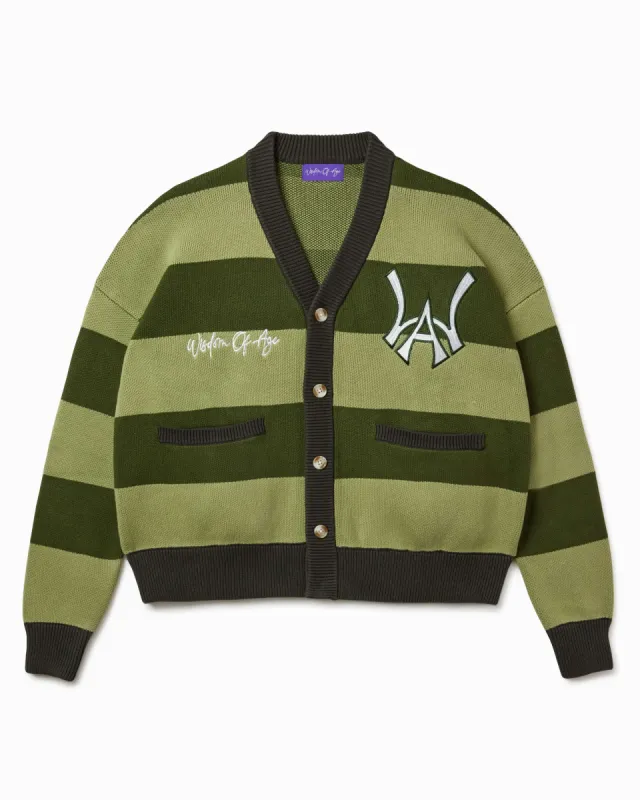 City Cardigan - Olive Green (Steve) sold by Wisdom of Age