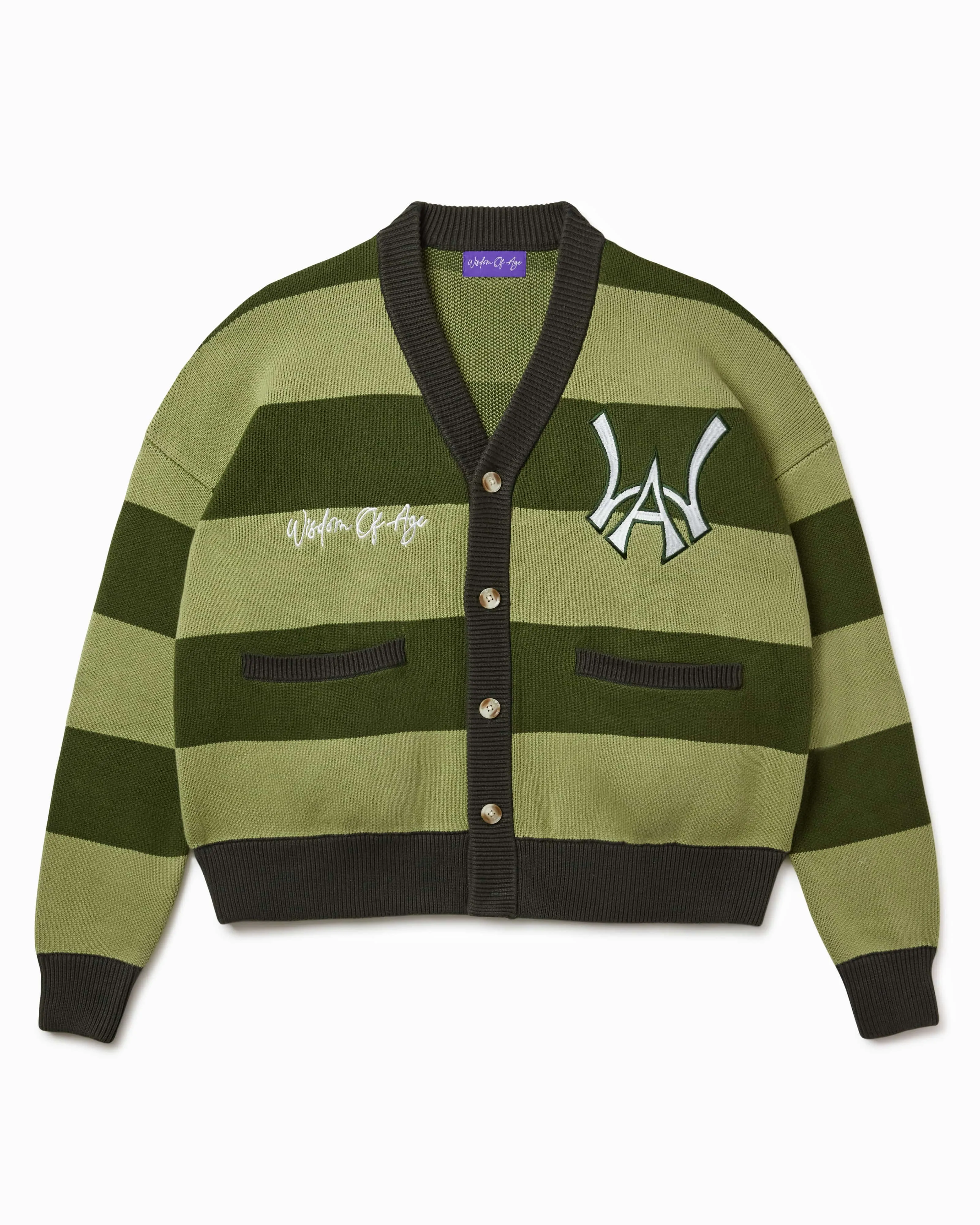 City Cardigan - Olive Green (Steve) sold by Wisdom of Age