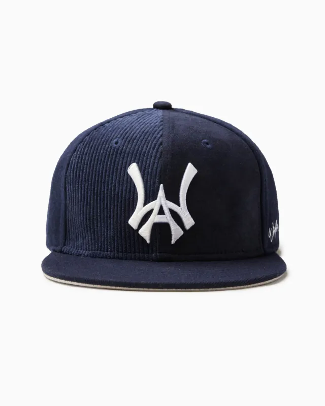 Logo Fitted Navy sold by Wisdom of Age