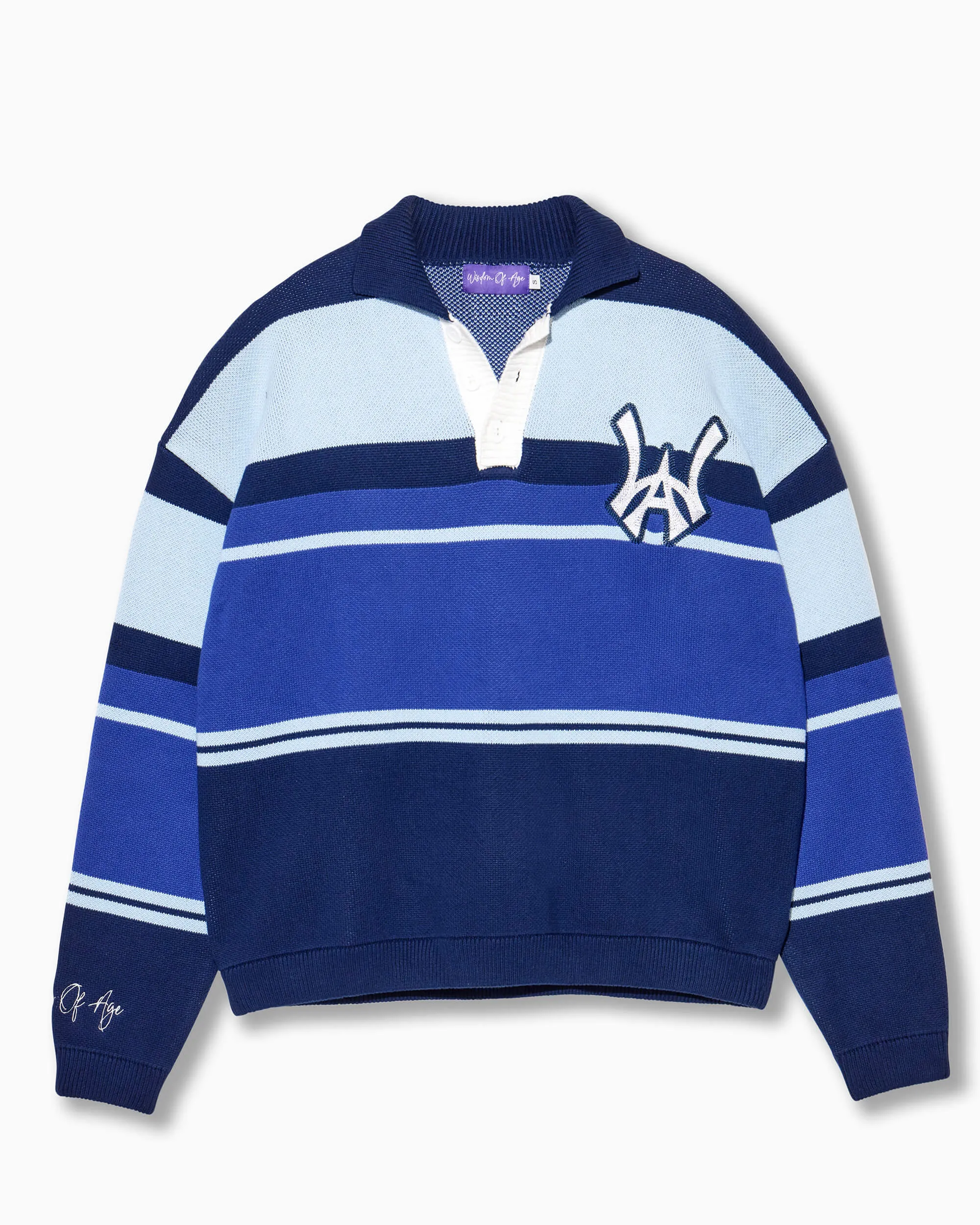 Carlton Rugby Sweater- Blue sold by Wisdom of Age