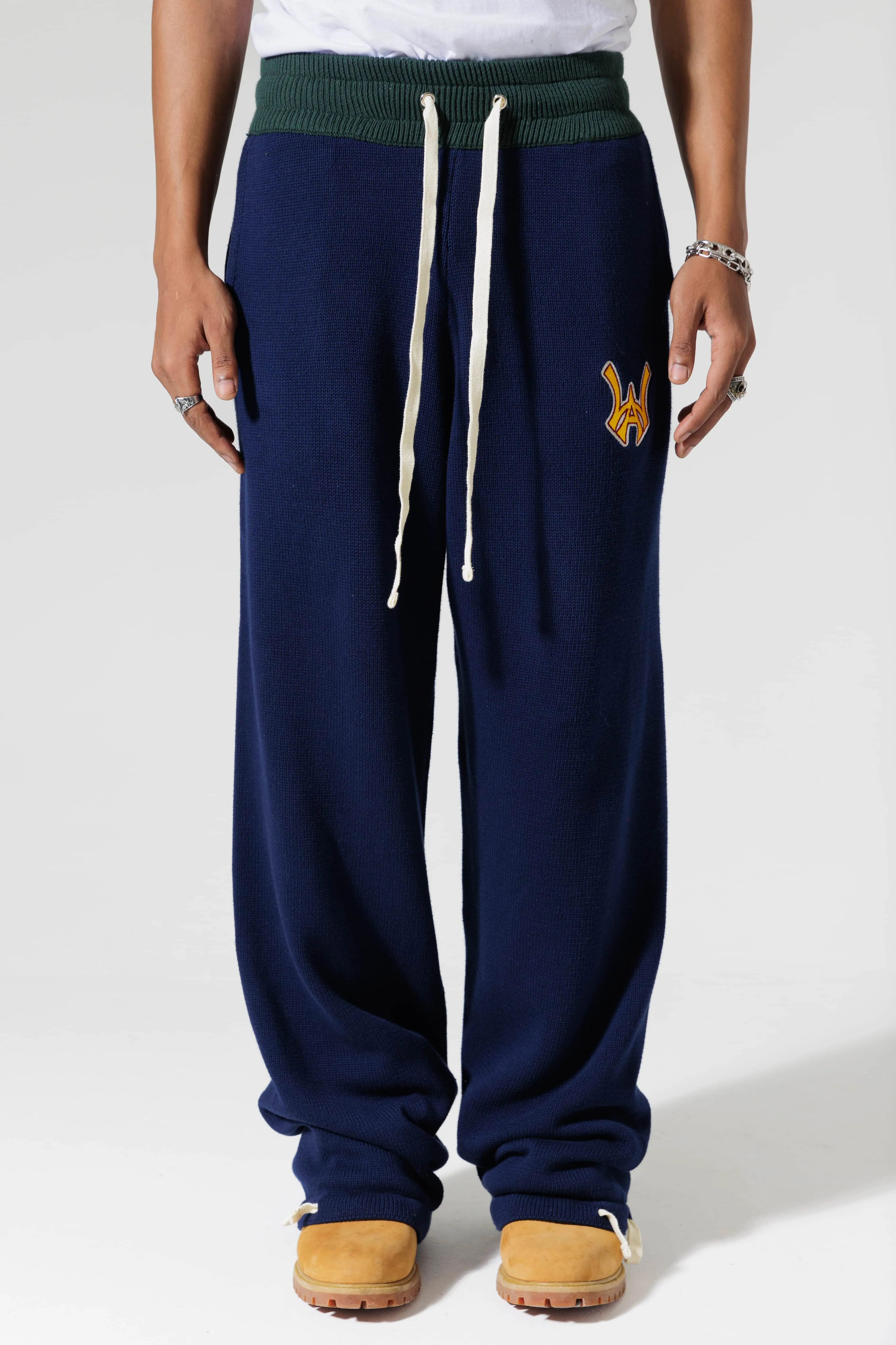 Clinton Knit Sweatpant- Navy sold by Wisdom of Age product image thumbnail 3