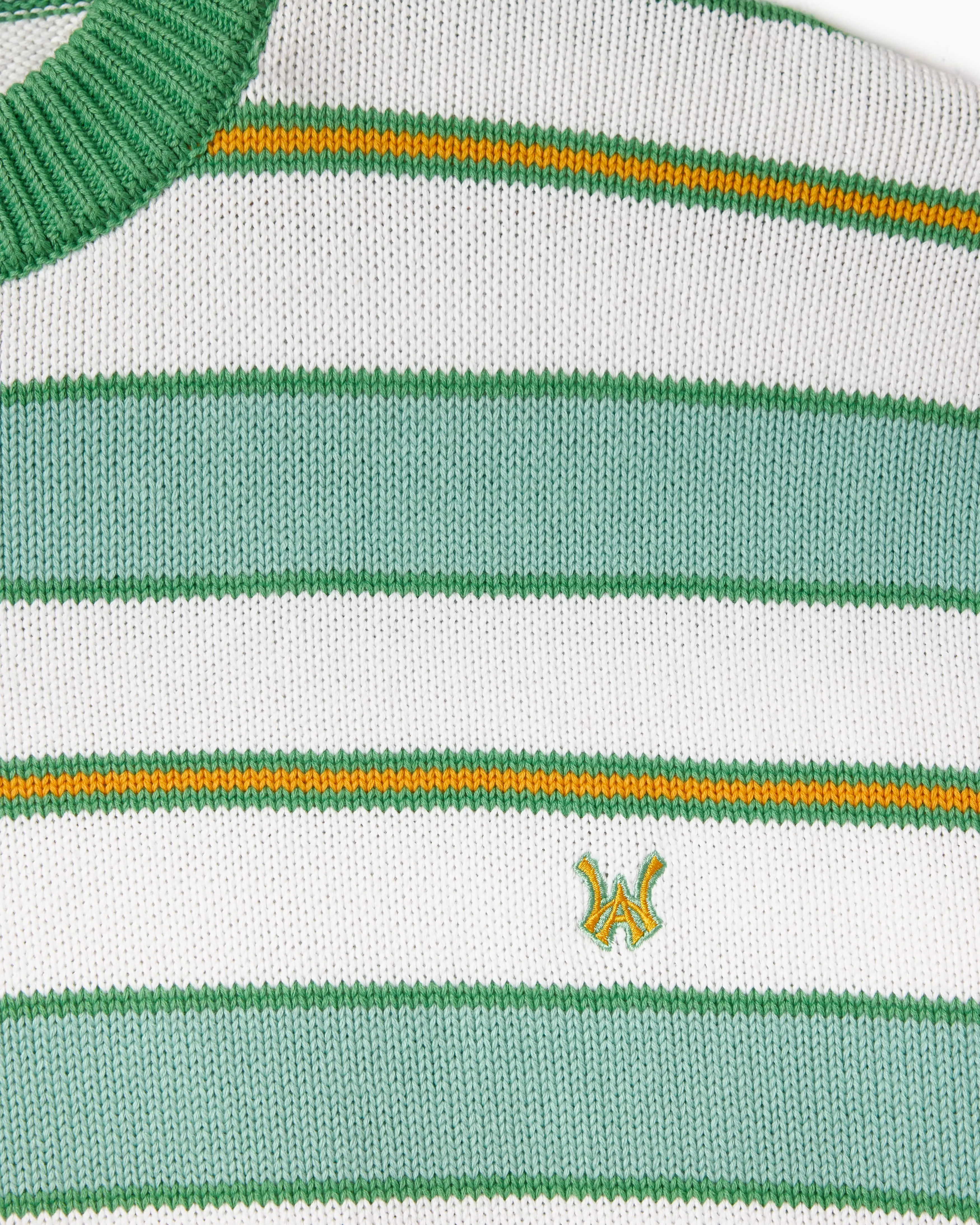 Knit Stripe T-Shirt- Lemon Lime sold by Wisdom of Age product image thumbnail 5