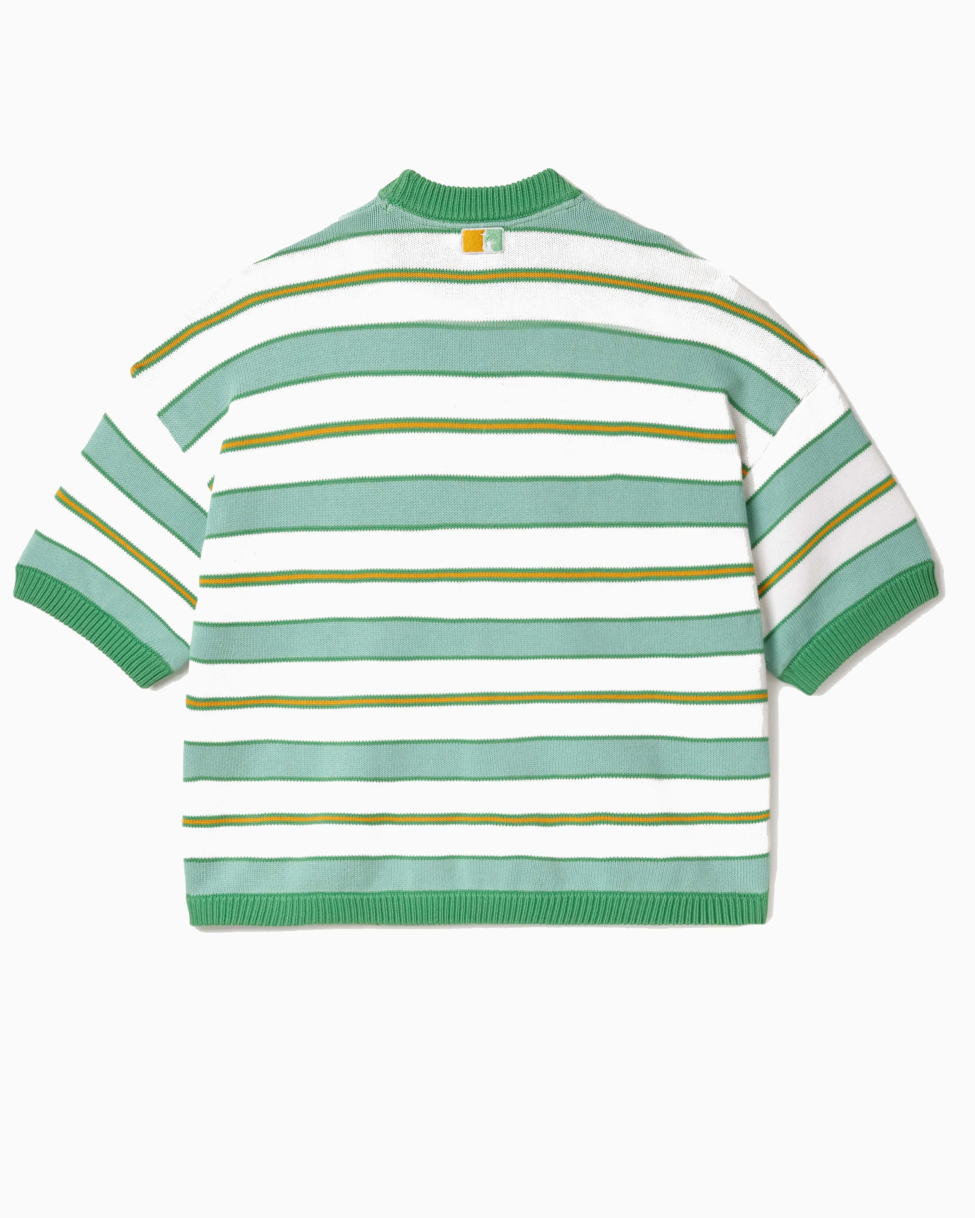 Knit Stripe T-Shirt- Lemon Lime sold by Wisdom of Age product image thumbnail 2