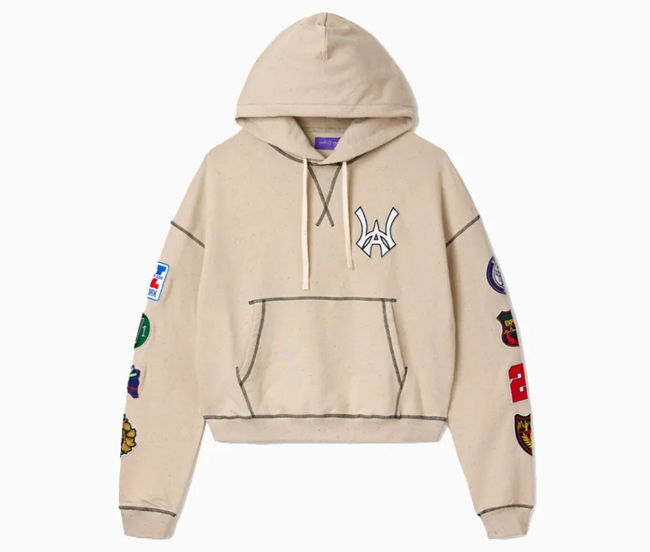 W.O.A. Rugby Club Hoodie - Sandstone sold by Wisdom of Age