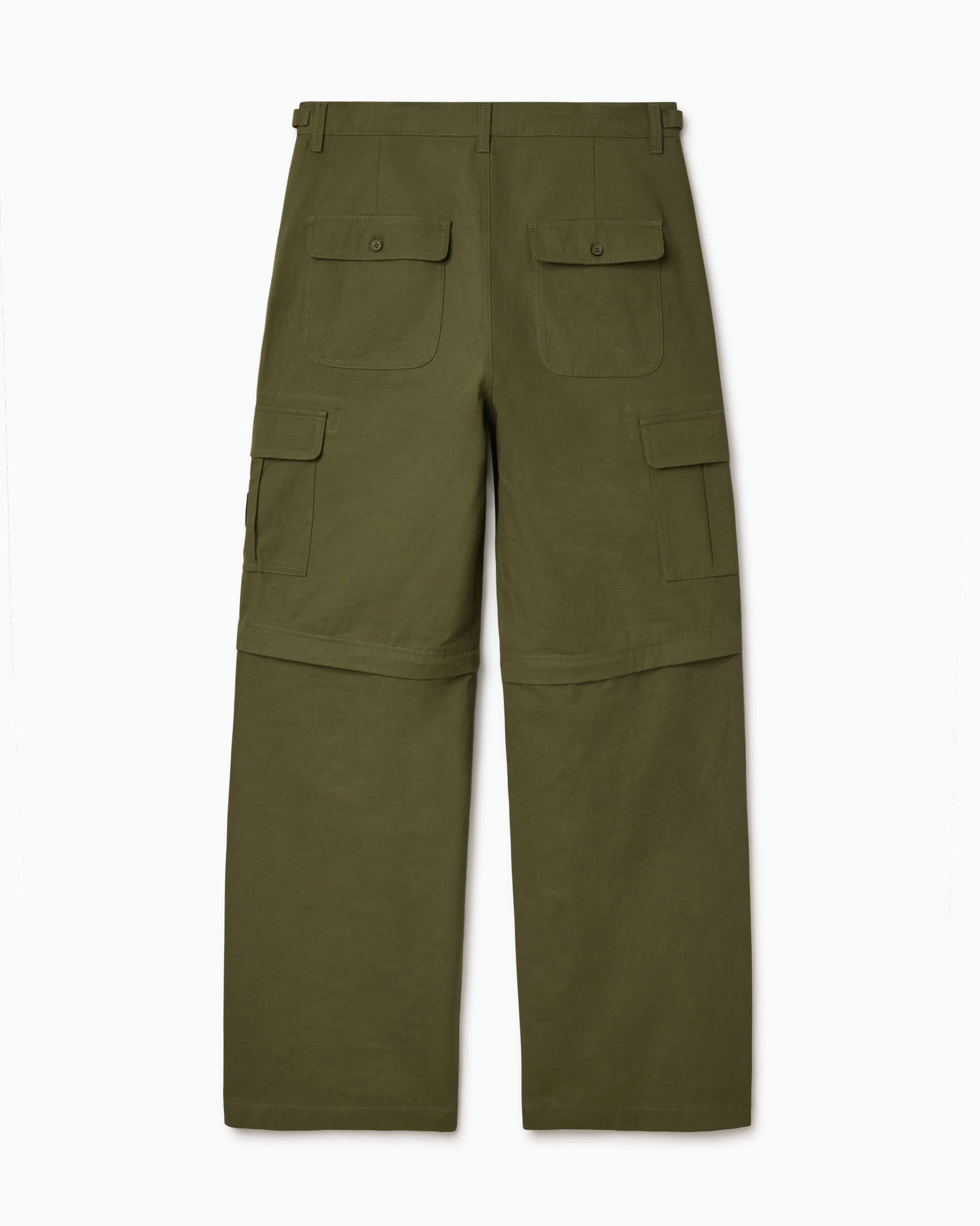 Convertible Utility Cargo Pant- Olive sold by Wisdom of Age product image thumbnail 3