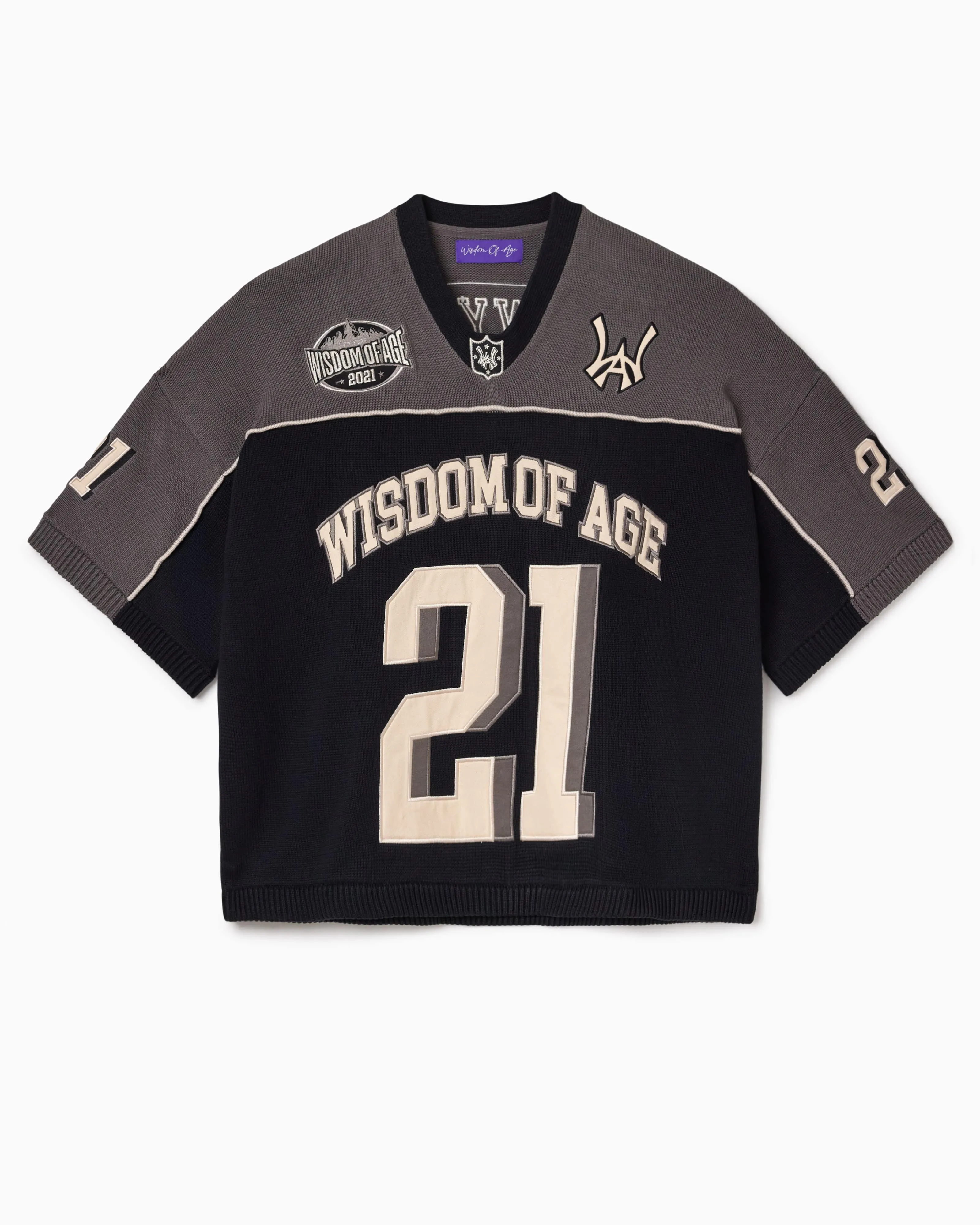 Knit Football Jersey V2 2025 - Slate sold by Wisdom of Age