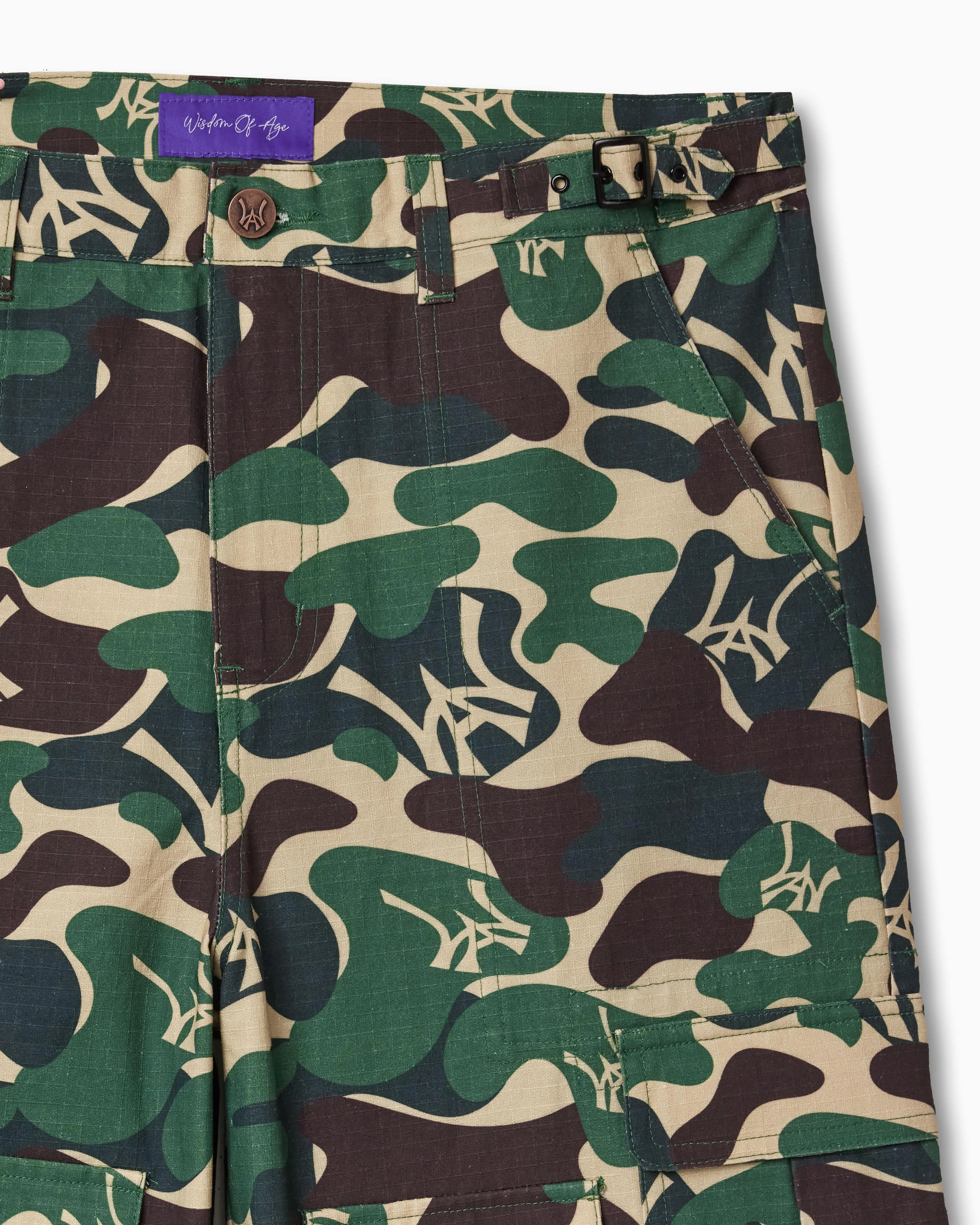 Convertible Utility Cargo Pant- Camo sold by Wisdom of Age product image thumbnail 5