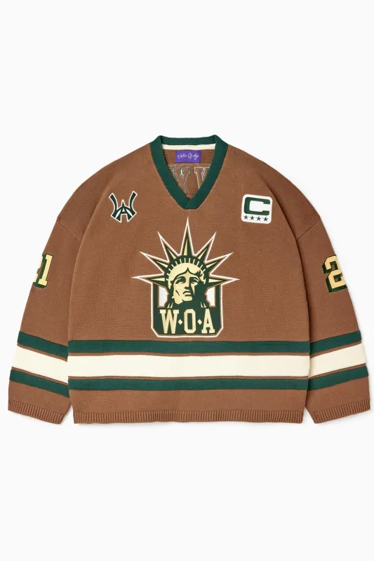 Knit Hockey Jersey V2 - Autumn sold by Wisdom of Age