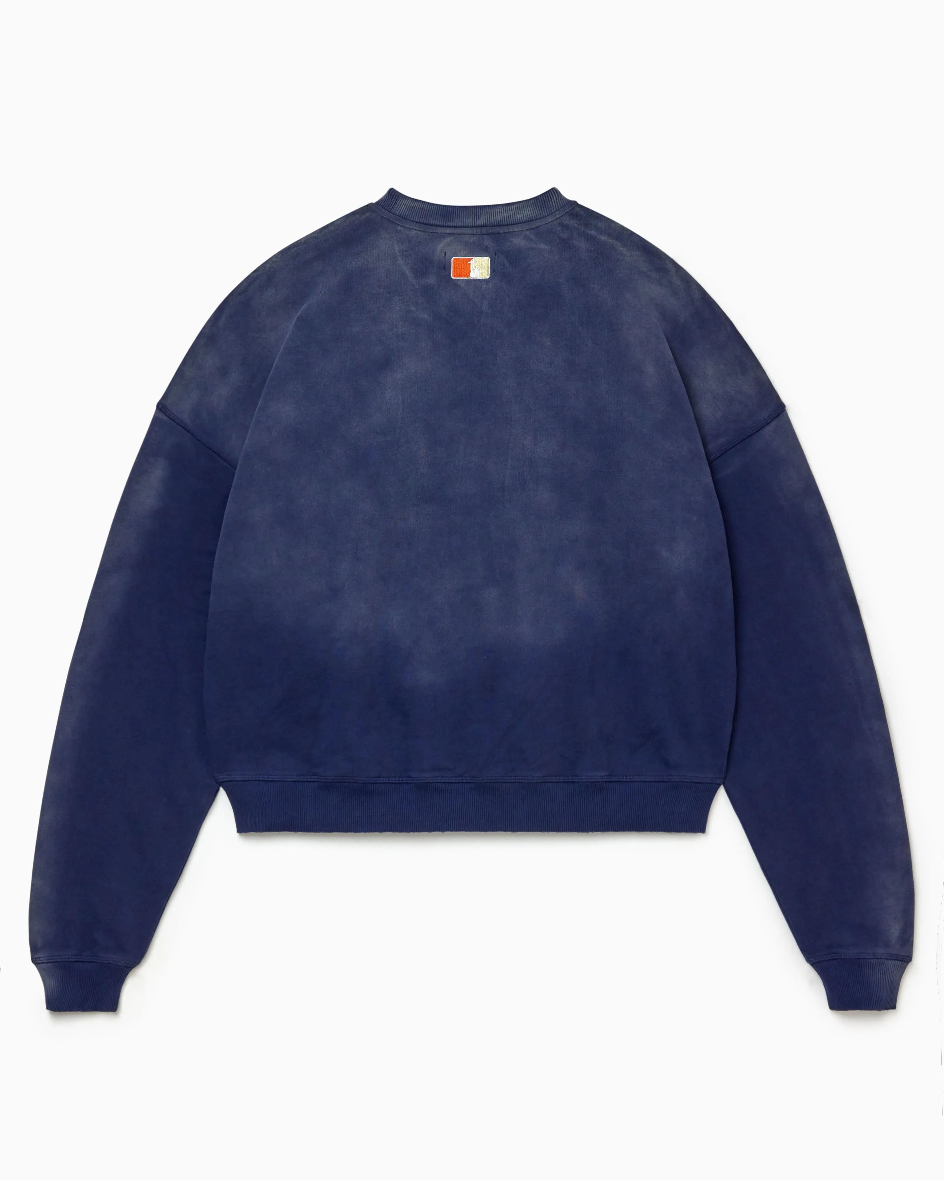 Mariner Crewneck Sweater- Washed Navy sold by Wisdom of Age product image thumbnail 2