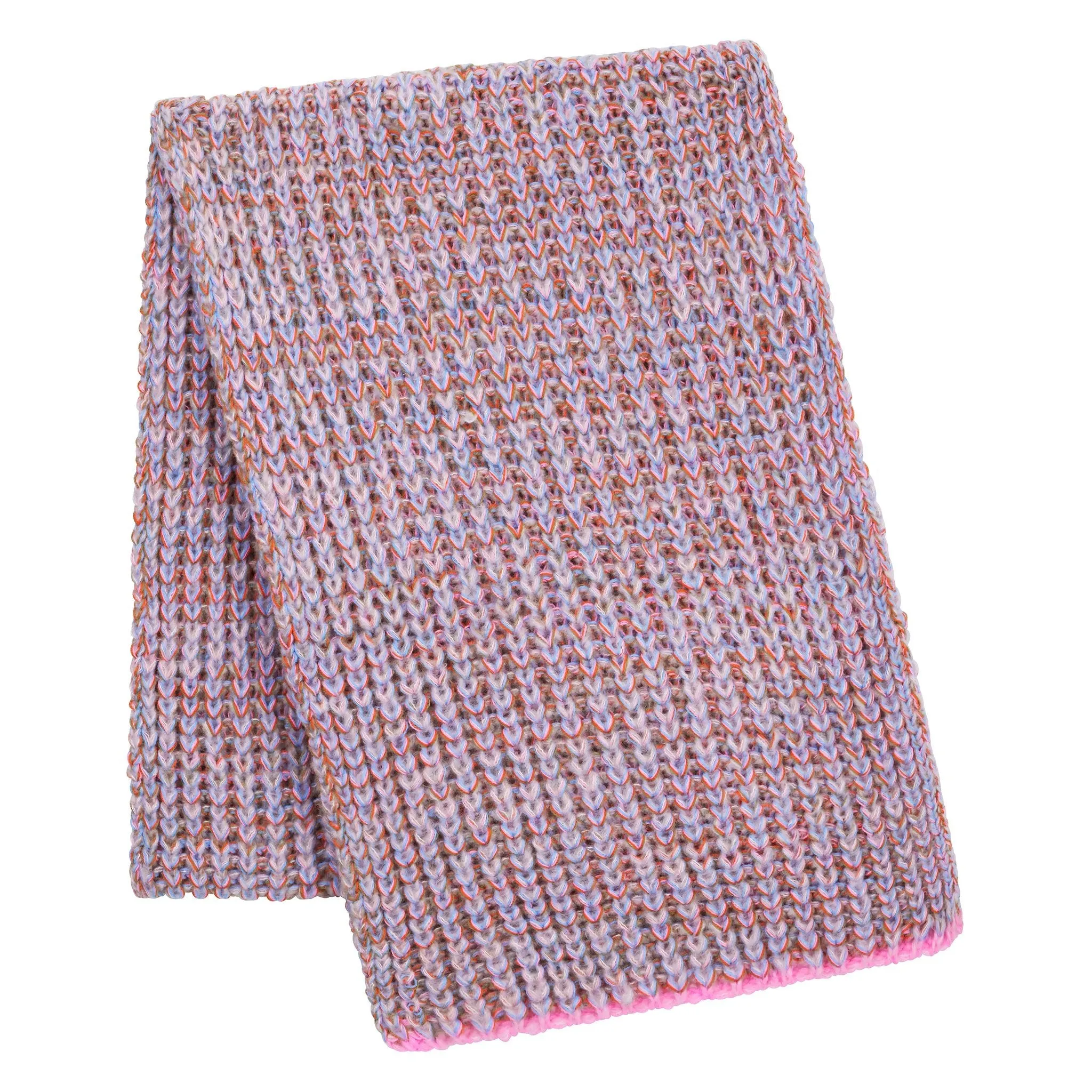 Florence Twist Oversized Knitted Scarf - Pink sold by Cara & The Sky product image thumbnail 2