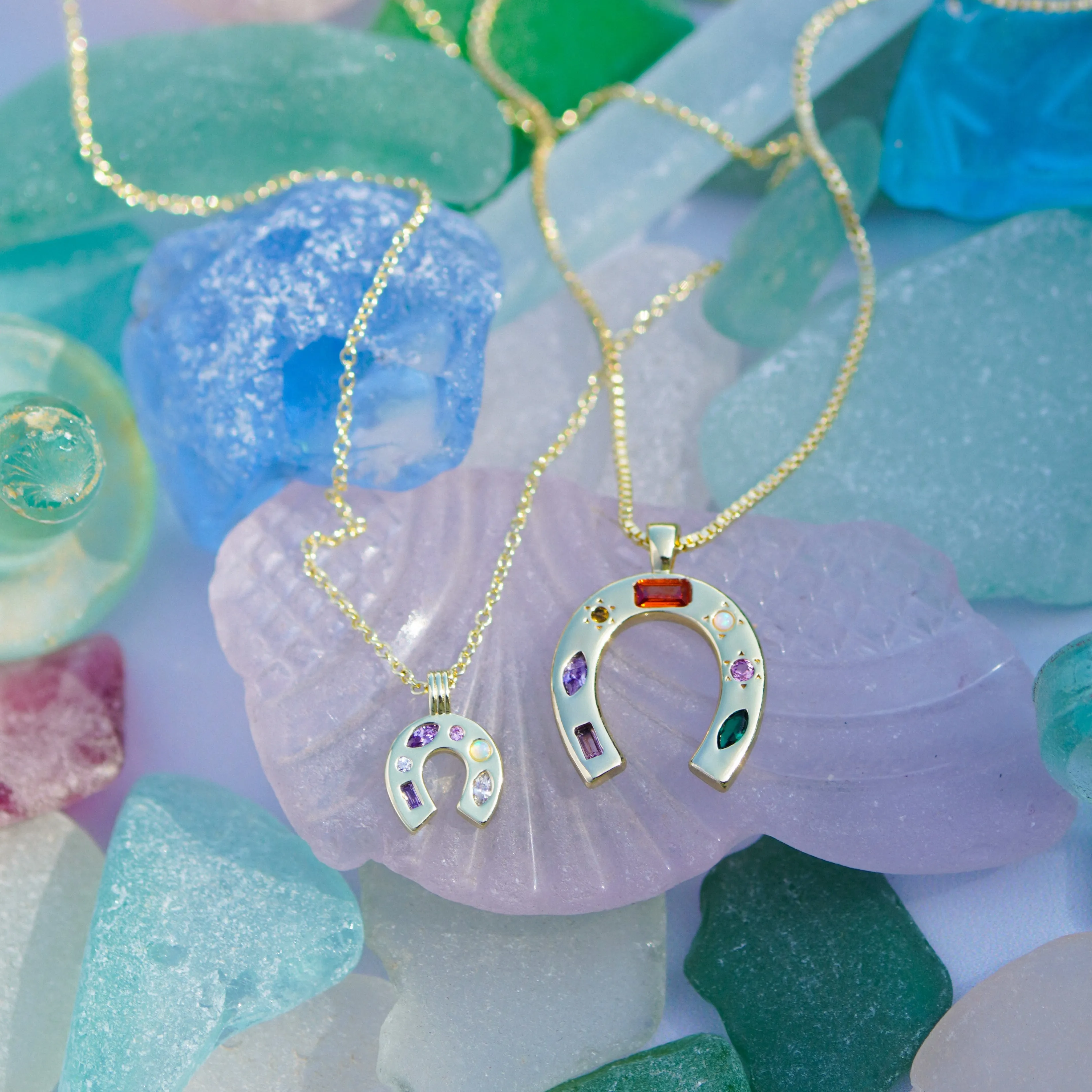 Mini Lucky Charm Necklace sold by Cara & The Sky product image thumbnail 4