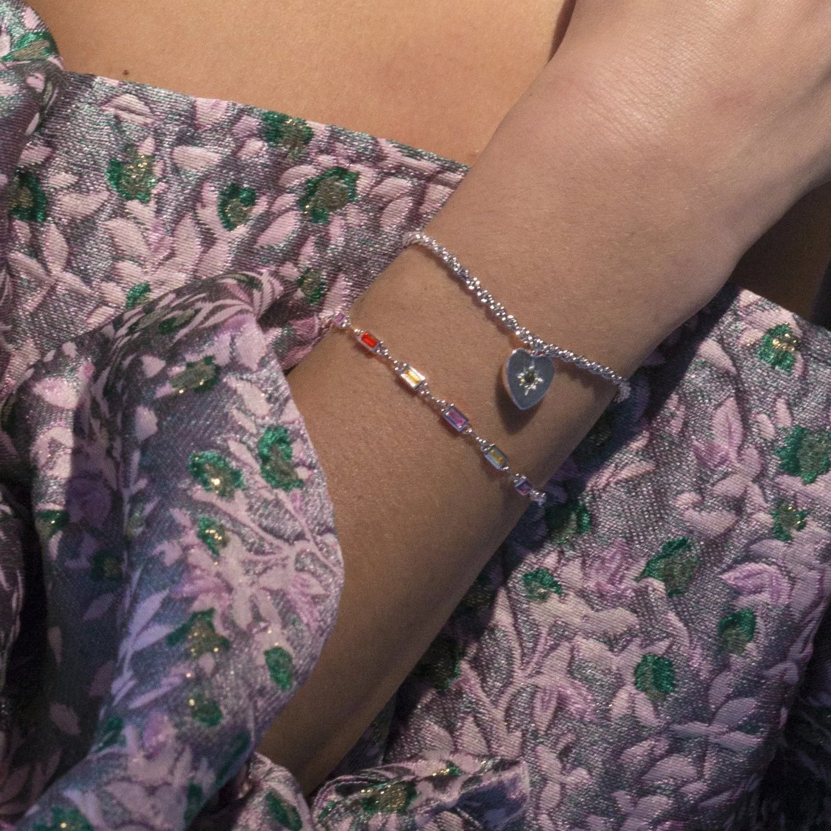 Rainbow Channel Bracelet sold by Cara & The Sky product image thumbnail 4