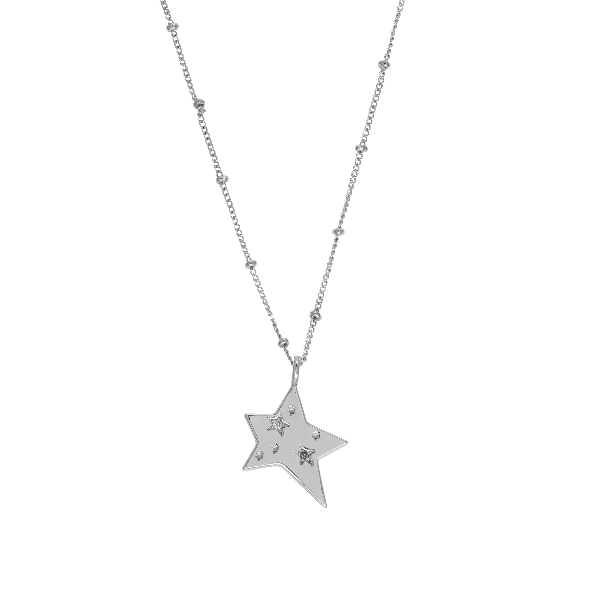 Star Charm Jewelled Necklace sold by Cara & The Sky product image thumbnail 3