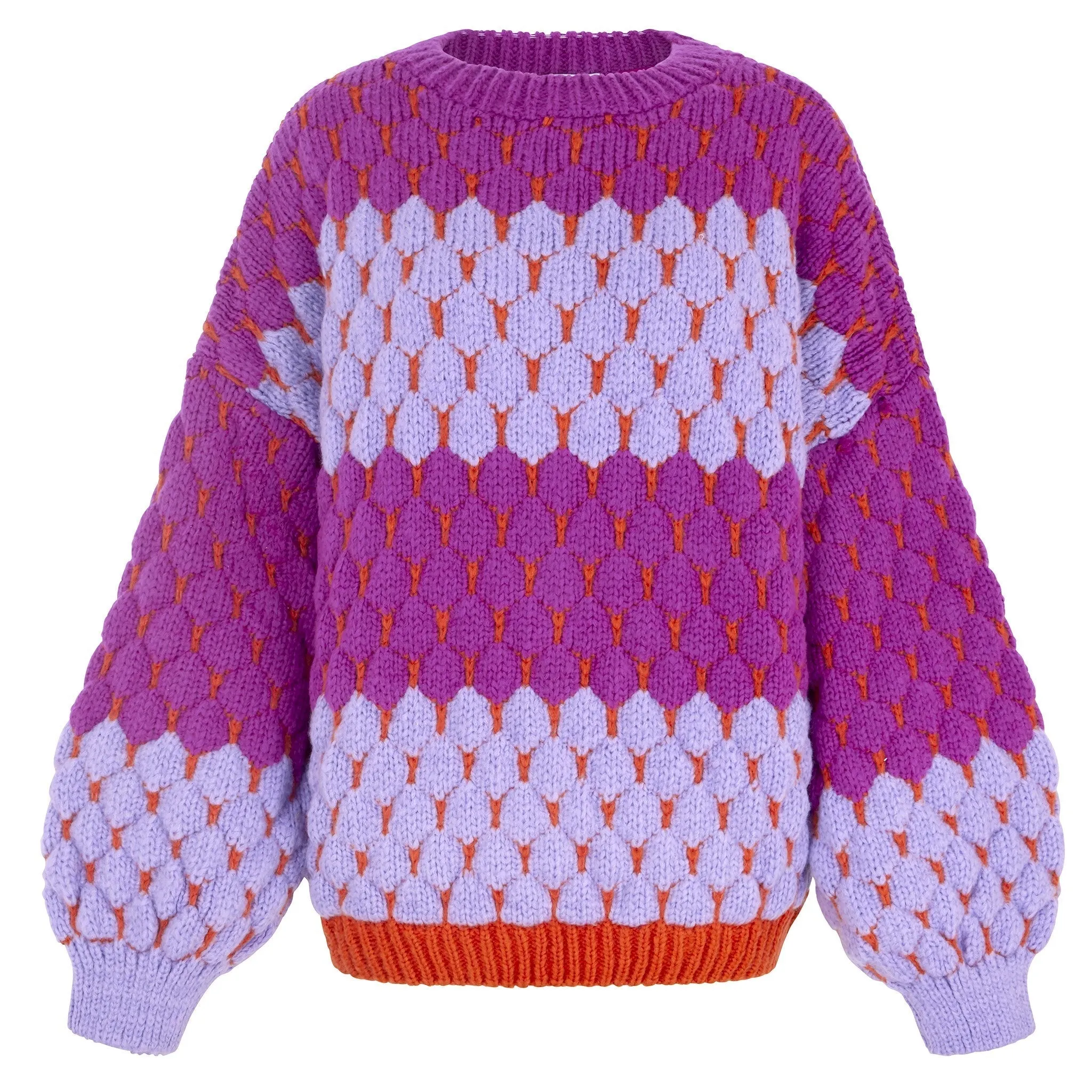 RESALE | Marissa Bubble Stitch Stripe Jumper - Multi sold by Cara & The Sky product image thumbnail 2