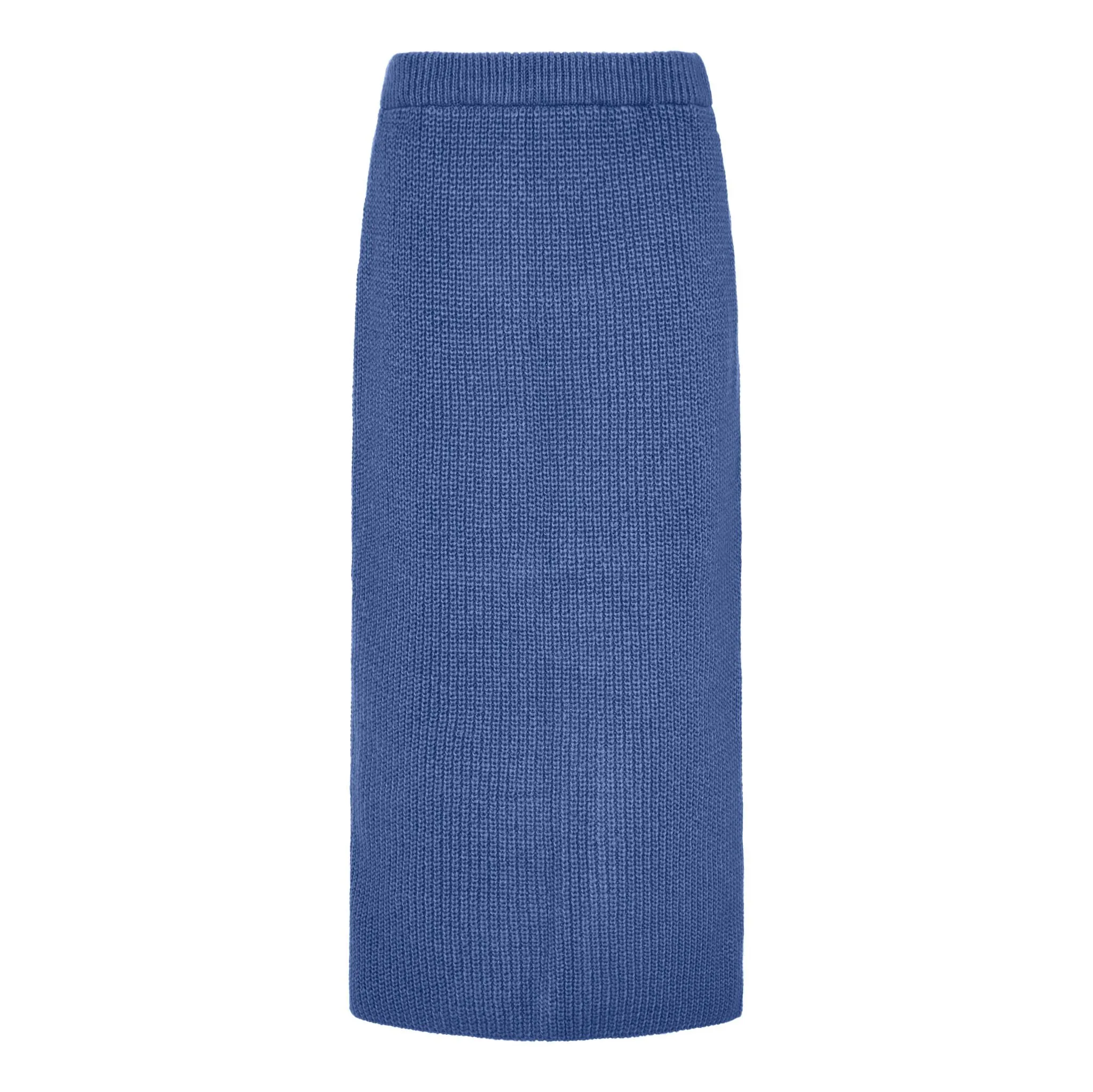 Chloe Co-Ord Knit Midi Skirt - Denim sold by Cara & The Sky product image thumbnail 2