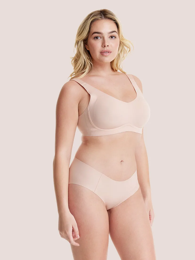 Zero Gravity Sculpt No Spillage Seamless T-Shirt Bra sold by Comfelie product image thumbnail 5