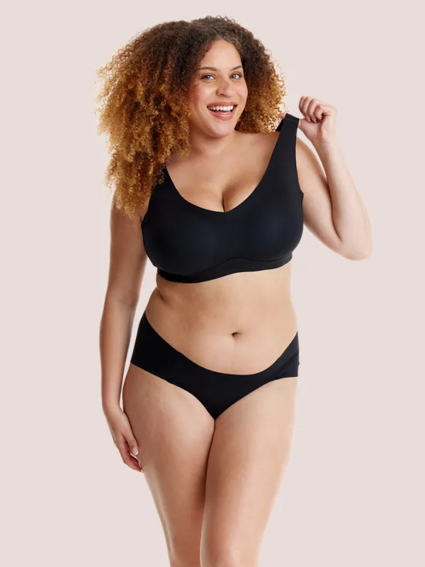 Zero Gravity Sculpt No Spillage Seamless T-Shirt Bra sold by Comfelie