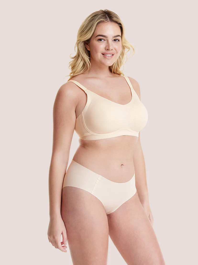 Sculpted Classic Seamless Everyday Bra with Zero Gravity Design sold by Comfelie product image thumbnail 4