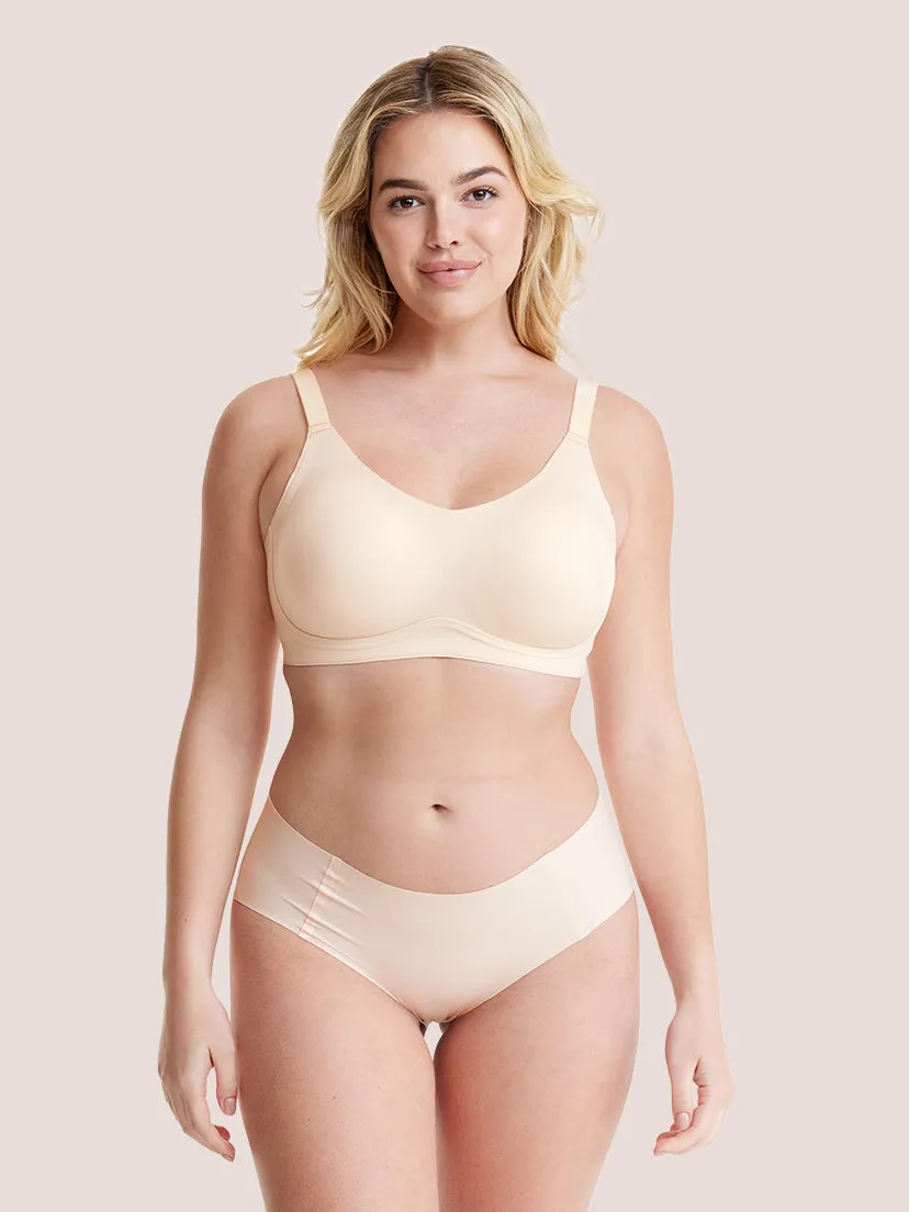 Sculpted Classic Seamless Everyday Bra with Zero Gravity Design sold by Comfelie product image thumbnail 2