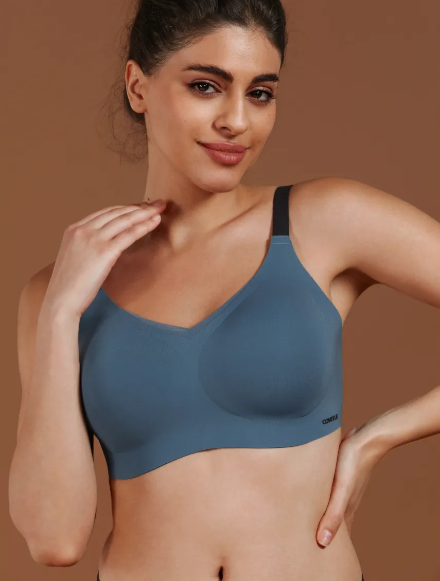 Zero Gravity Sculpt Plunge Mesh Bra sold by Comfelie product image thumbnail 5